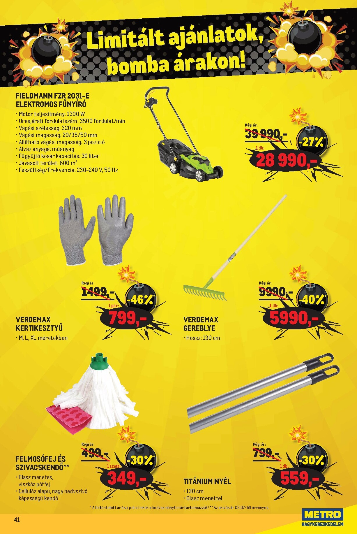 metro - Metro - Élelmiszer és Szezonális Ajánlataink Kiskereskedőknek akciós újság, érvényes 2026.03.01. - 2026.04.04. - page: 41