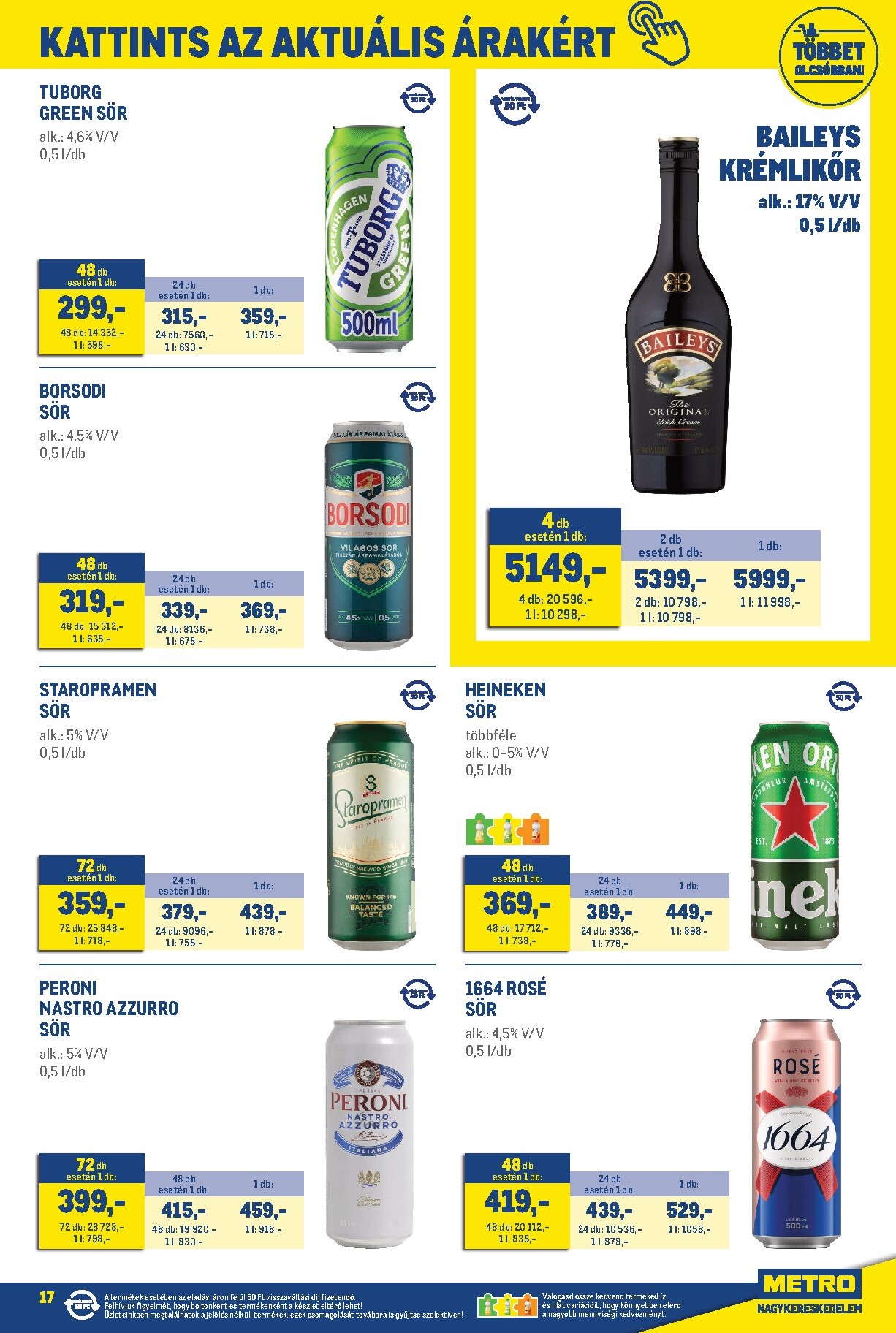 metro - Metro - Élelmiszer és Szezonális Ajánlataink Kiskereskedőknek akciós újság, érvényes 2026.03.01. - 2026.04.04. - page: 17