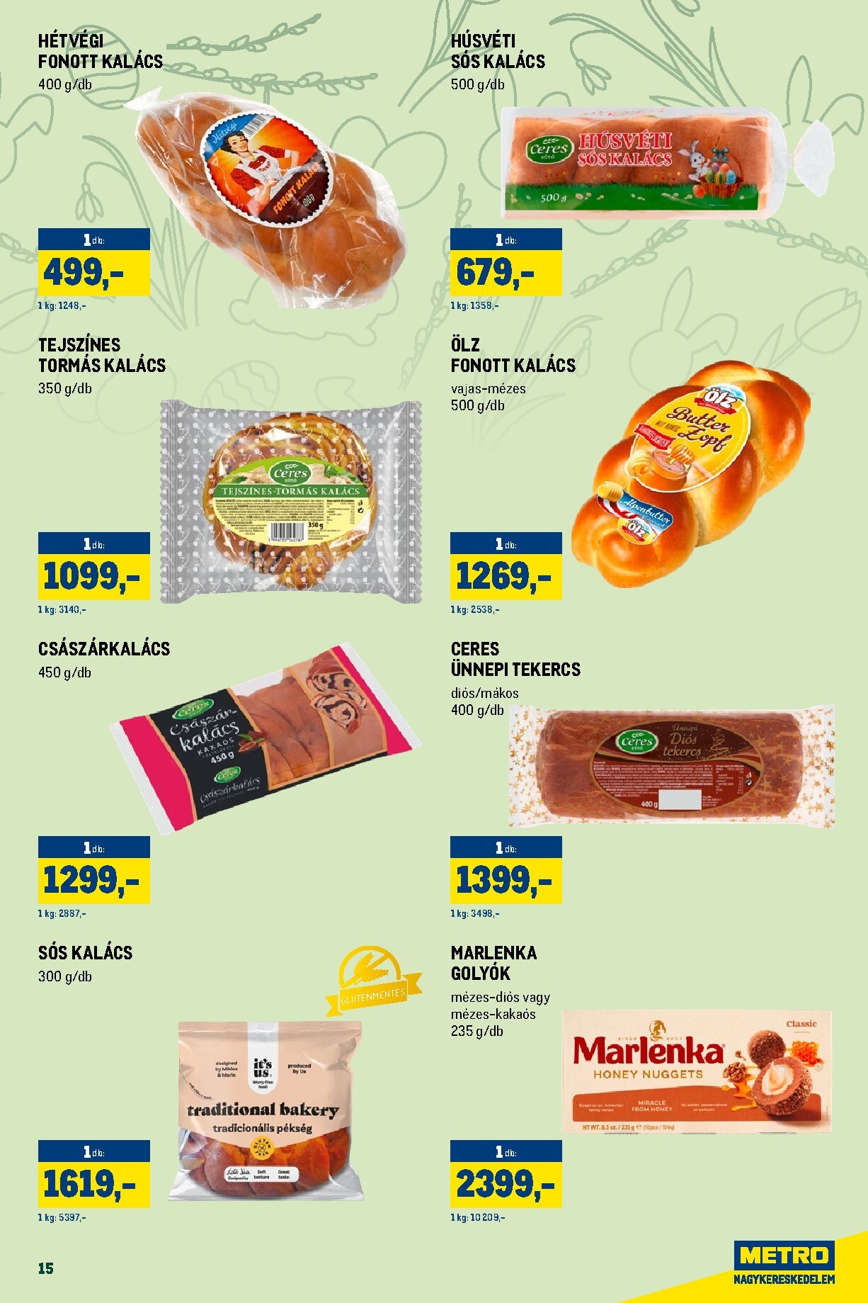 metro - Metro - Húsvét Nagyban akciós újság, érvényes 2026.03.01. - 2026.04.04. - page: 15