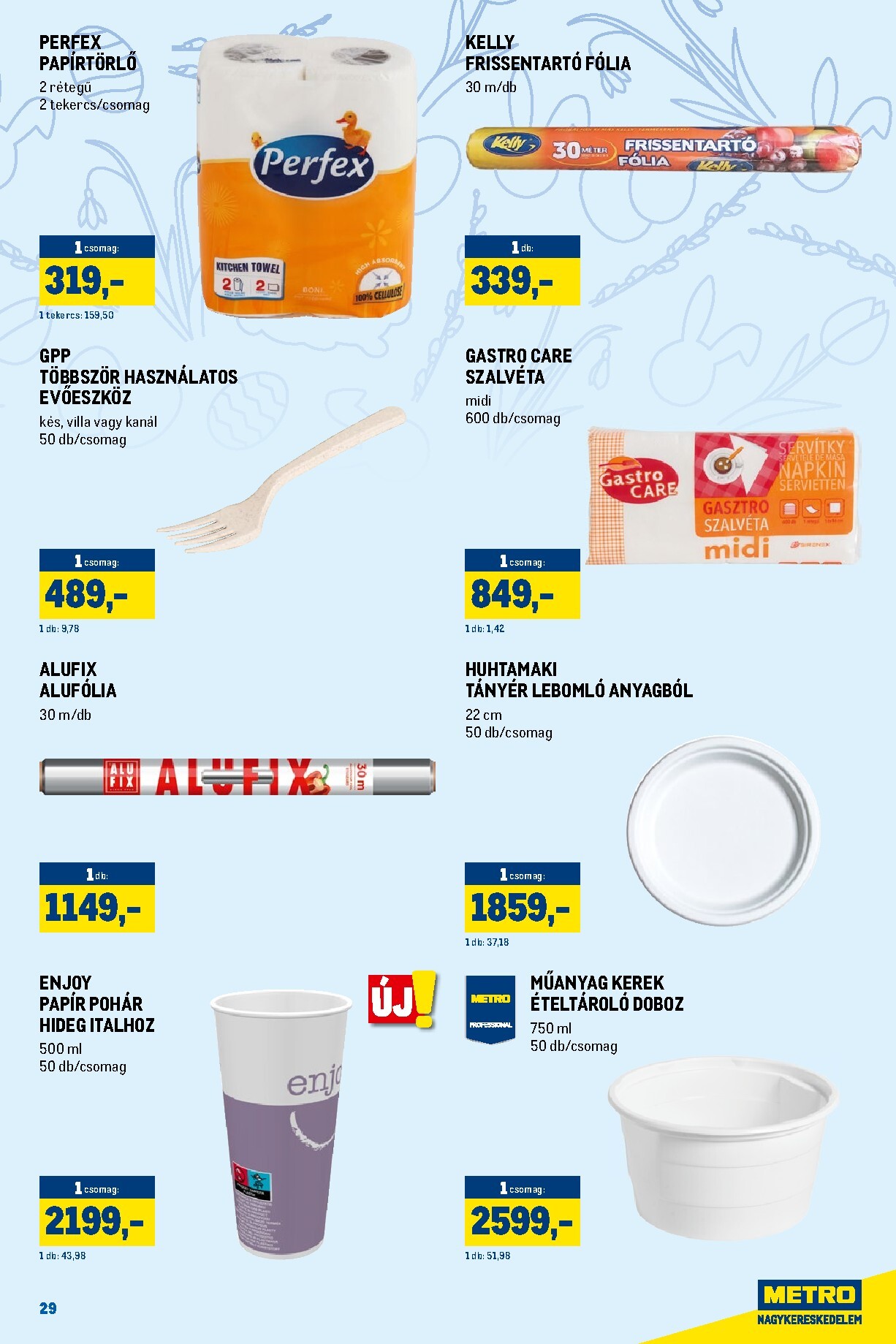 metro - Metro - Húsvét Nagyban akciós újság, érvényes 2026.03.01. - 2026.04.04. - page: 29