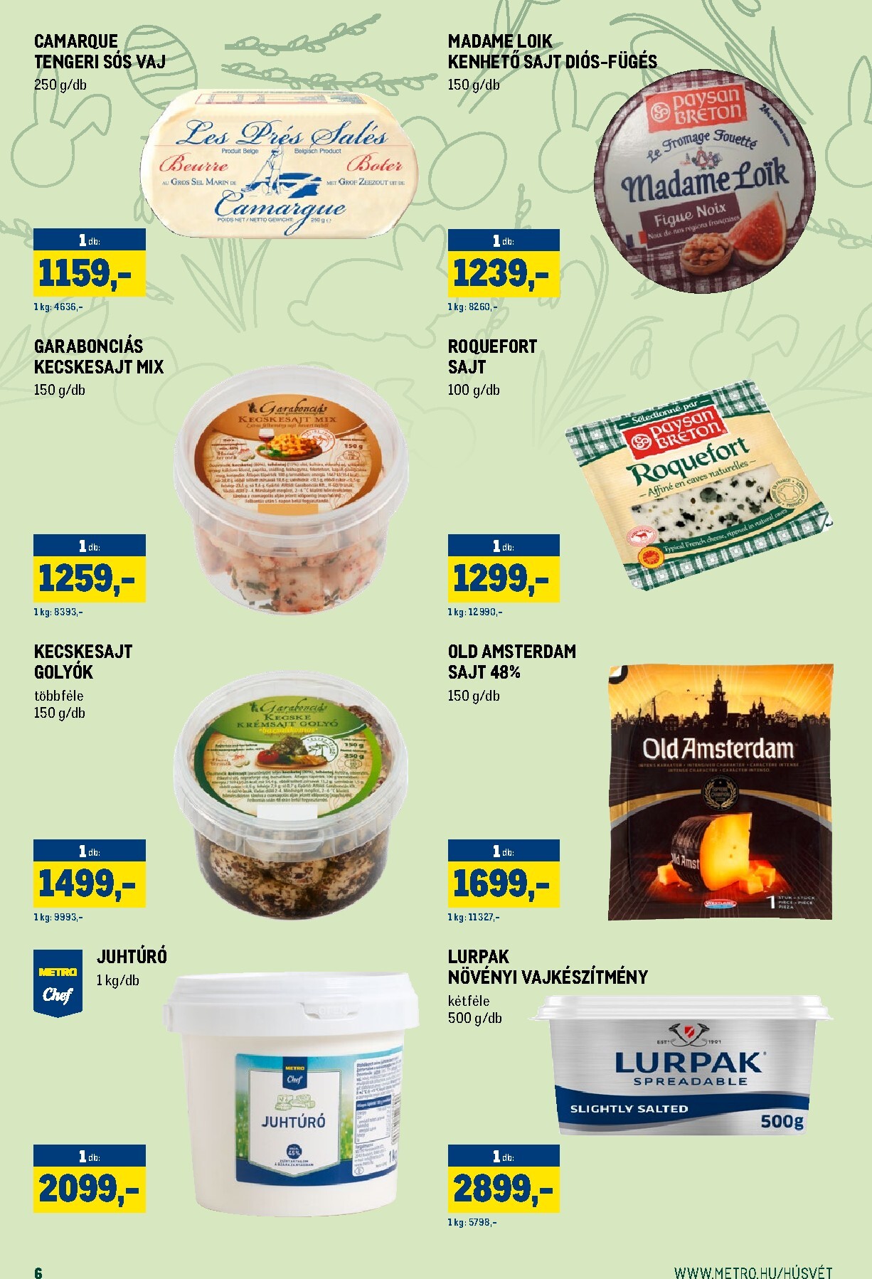 metro - Metro - Húsvét Nagyban akciós újság, érvényes 2026.03.01. - 2026.04.04. - page: 6