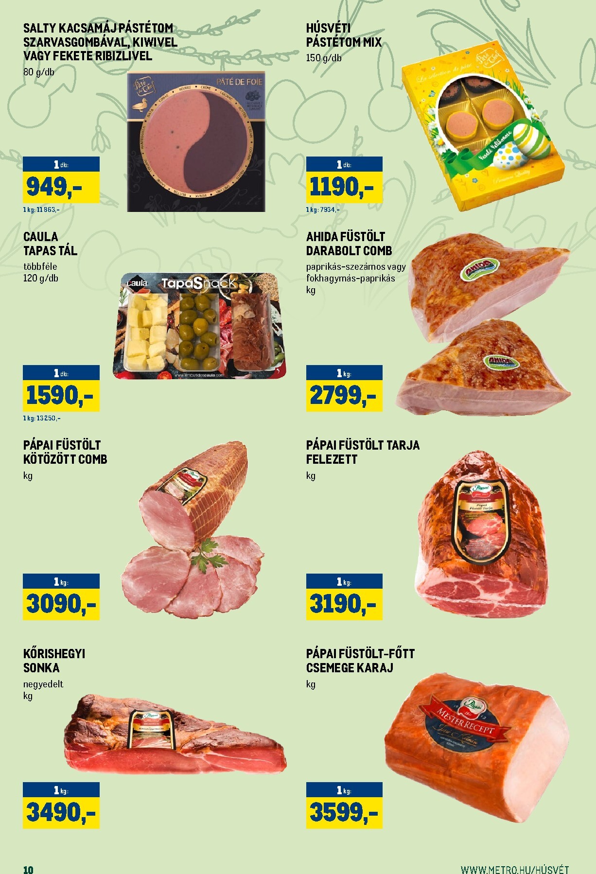 metro - Metro - Húsvét Nagyban akciós újság, érvényes 2026.03.01. - 2026.04.04. - page: 10