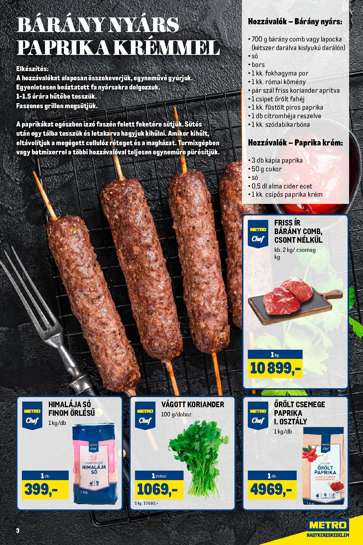 metro - Metro - Húsvét Nagyban akciós újság, érvényes 2026.03.01. - 2026.04.04. - page: 3