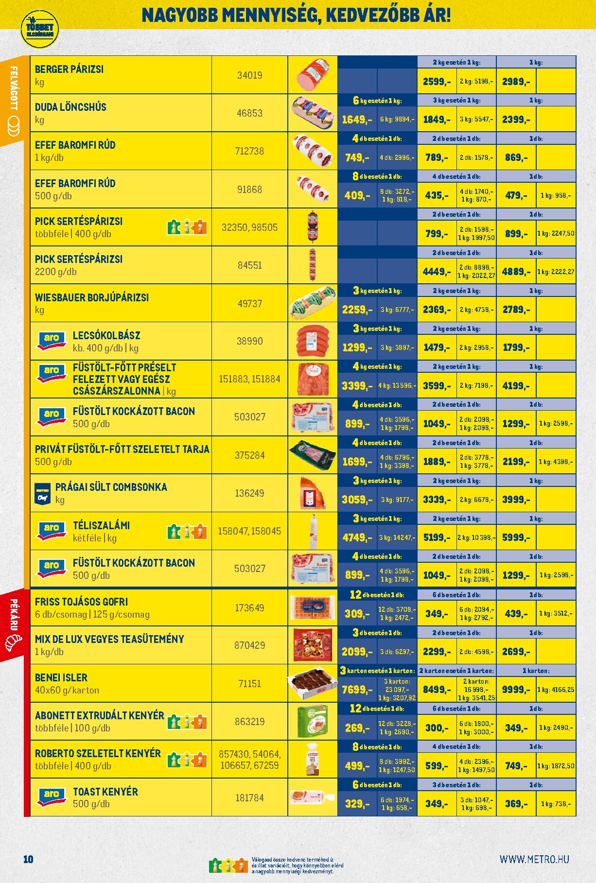 metro - Metro - Nagy Ajánlatok Kiskereskedőknek akciós újság, érvényes 2026.03.01. - 2026.03.31. - page: 10