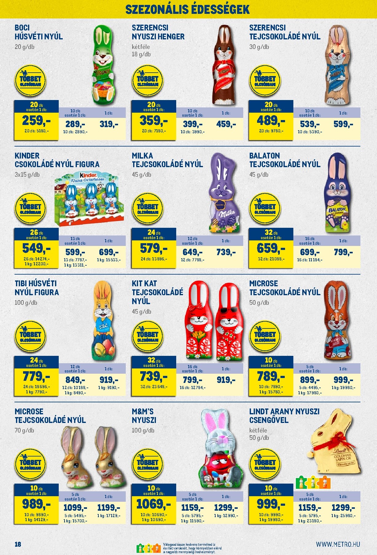 metro - Metro - Nagy Ajánlatok Kiskereskedőknek akciós újság, érvényes 2026.03.01. - 2026.03.31. - page: 18