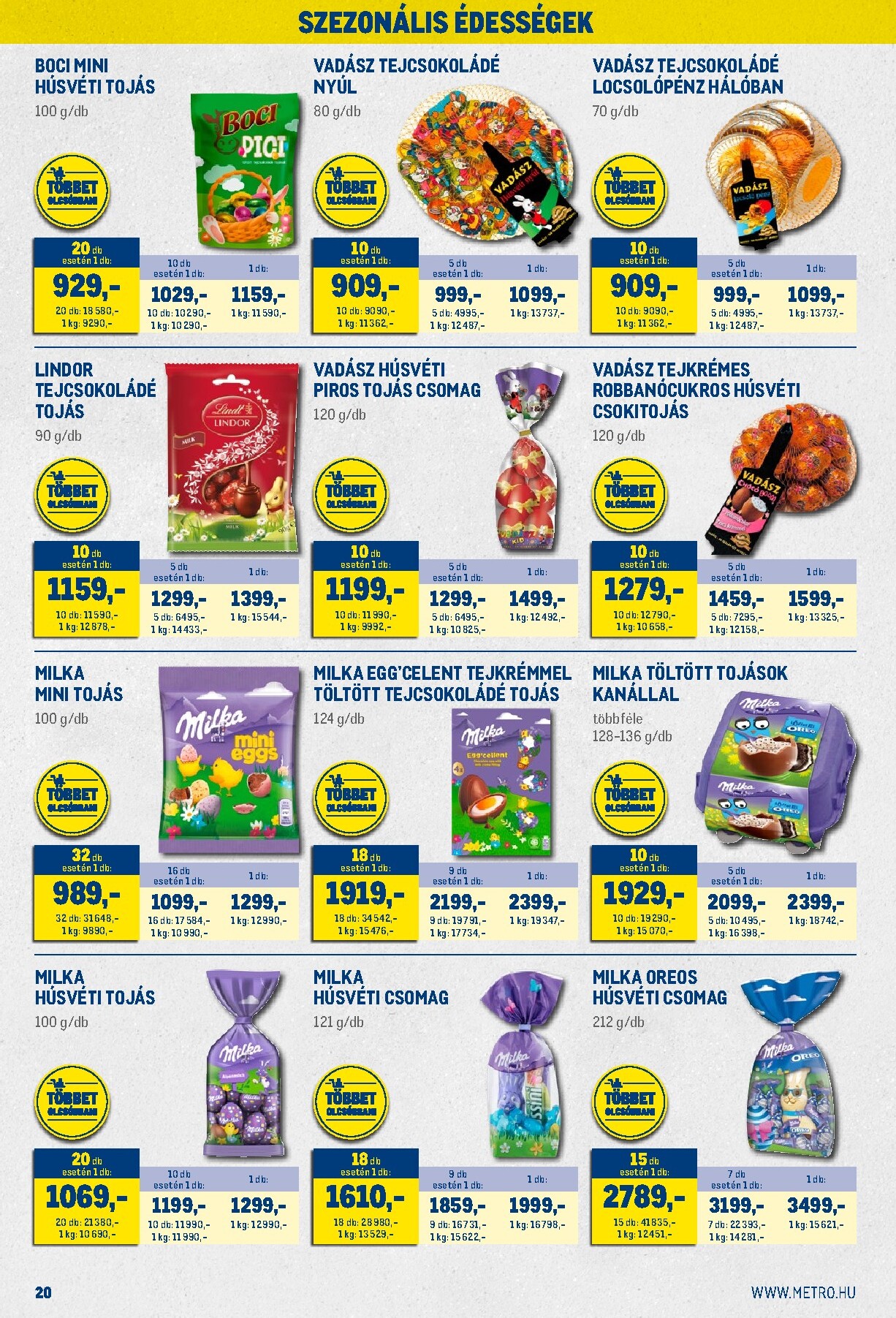 metro - Metro - Nagy Ajánlatok Kiskereskedőknek akciós újság, érvényes 2026.03.01. - 2026.03.31. - page: 20