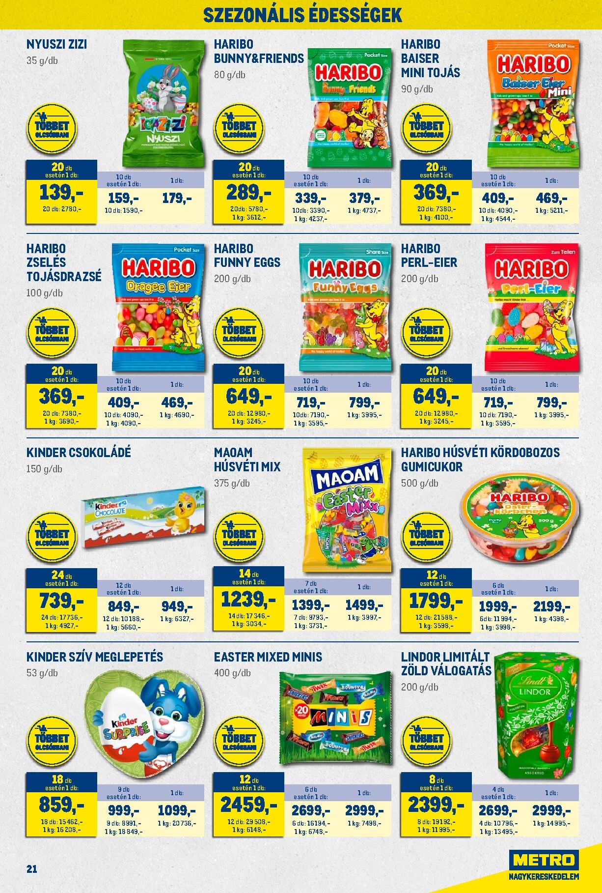 metro - Metro - Nagy Ajánlatok Kiskereskedőknek akciós újság, érvényes 2026.03.01. - 2026.03.31. - page: 21