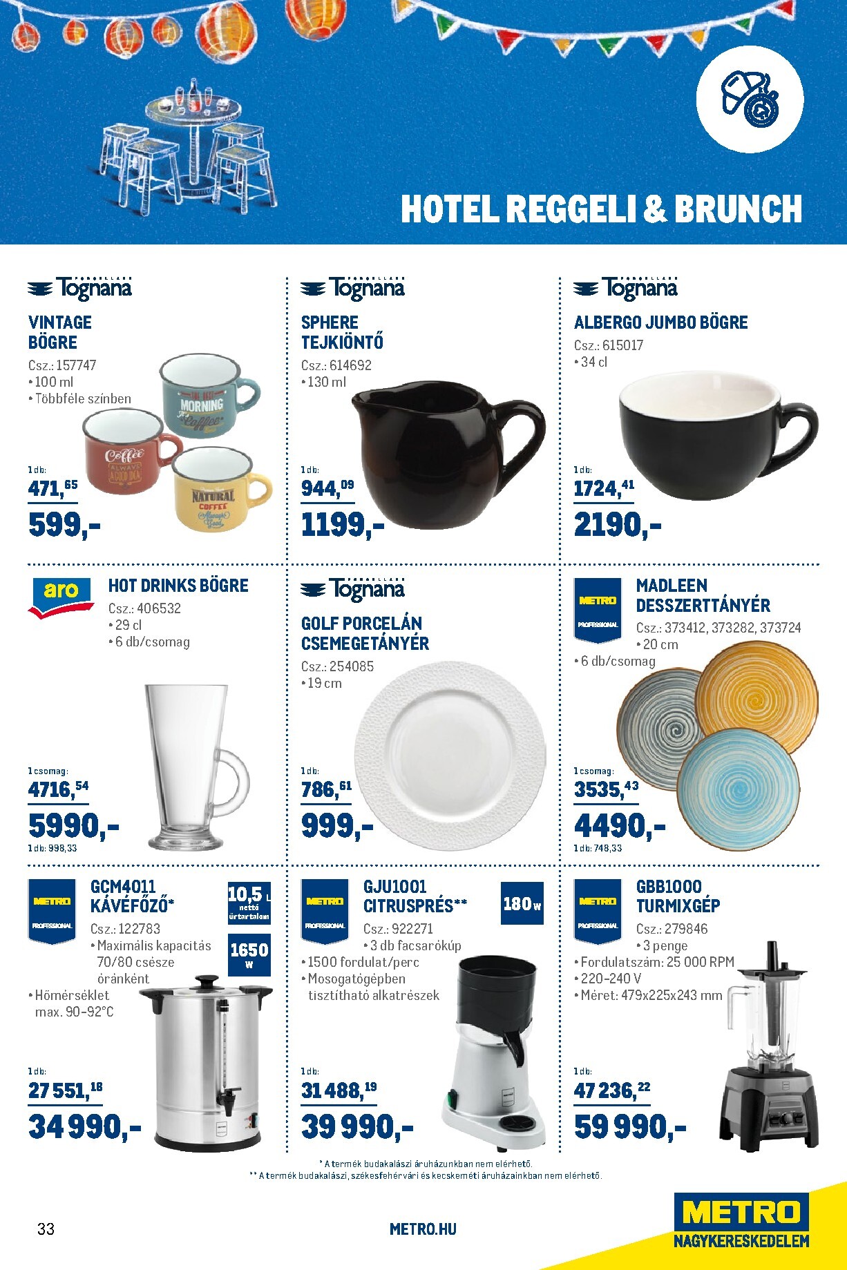 metro - Metro - Sirha magazin akciós újság, érvényes 2026.03.01. - 2026.03.31. - page: 33