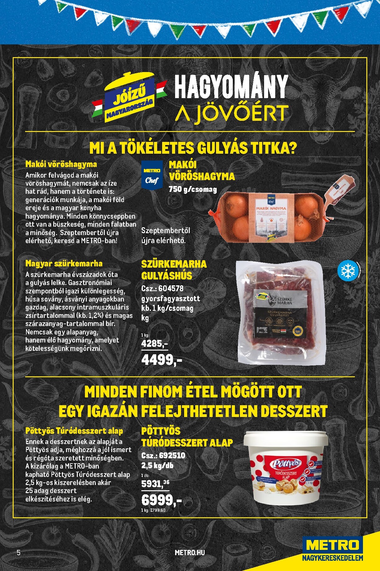 metro - Metro - Sirha magazin akciós újság, érvényes 2026.03.01. - 2026.03.31. - page: 5