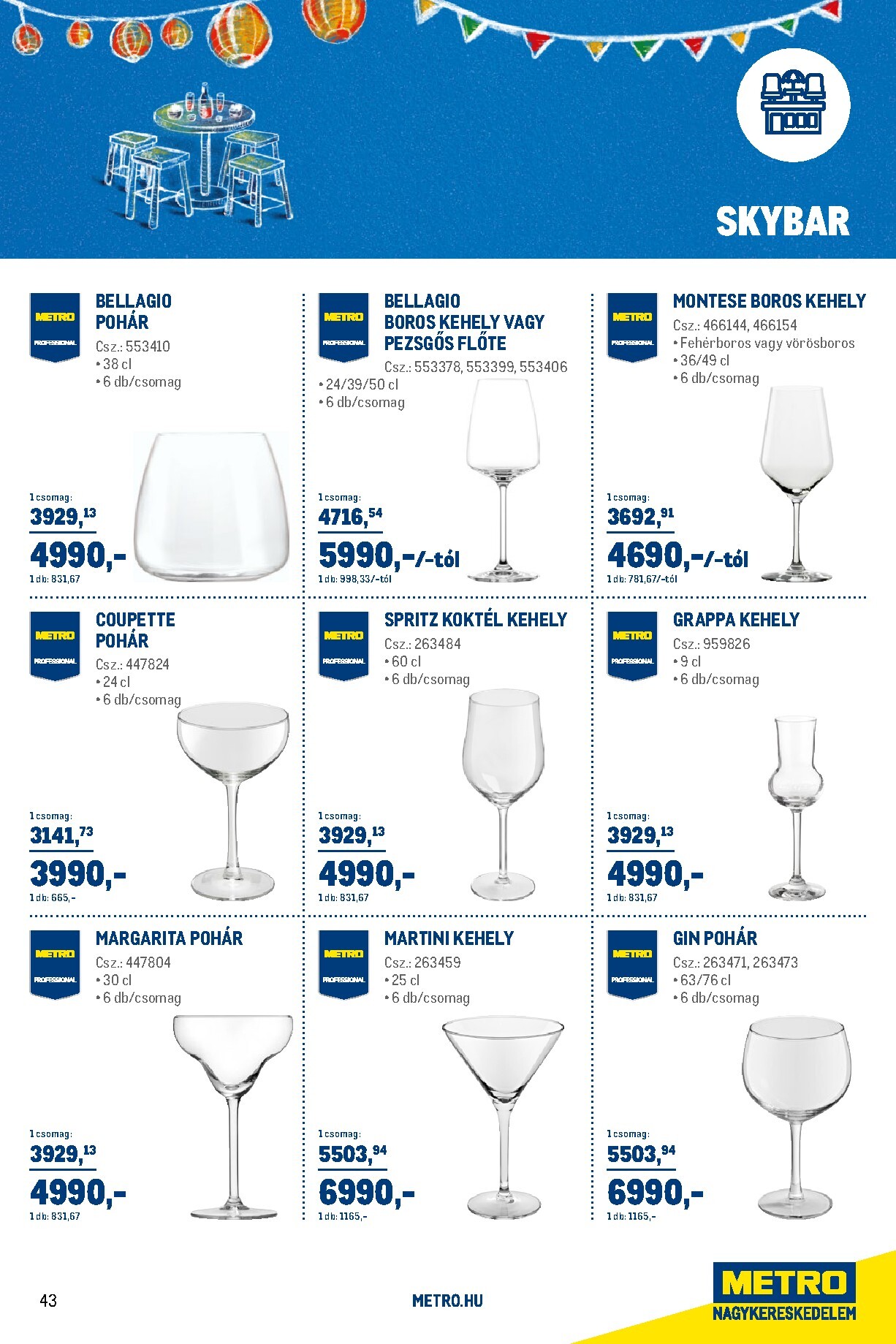 metro - Metro - Sirha magazin akciós újság, érvényes 2026.03.01. - 2026.03.31. - page: 43