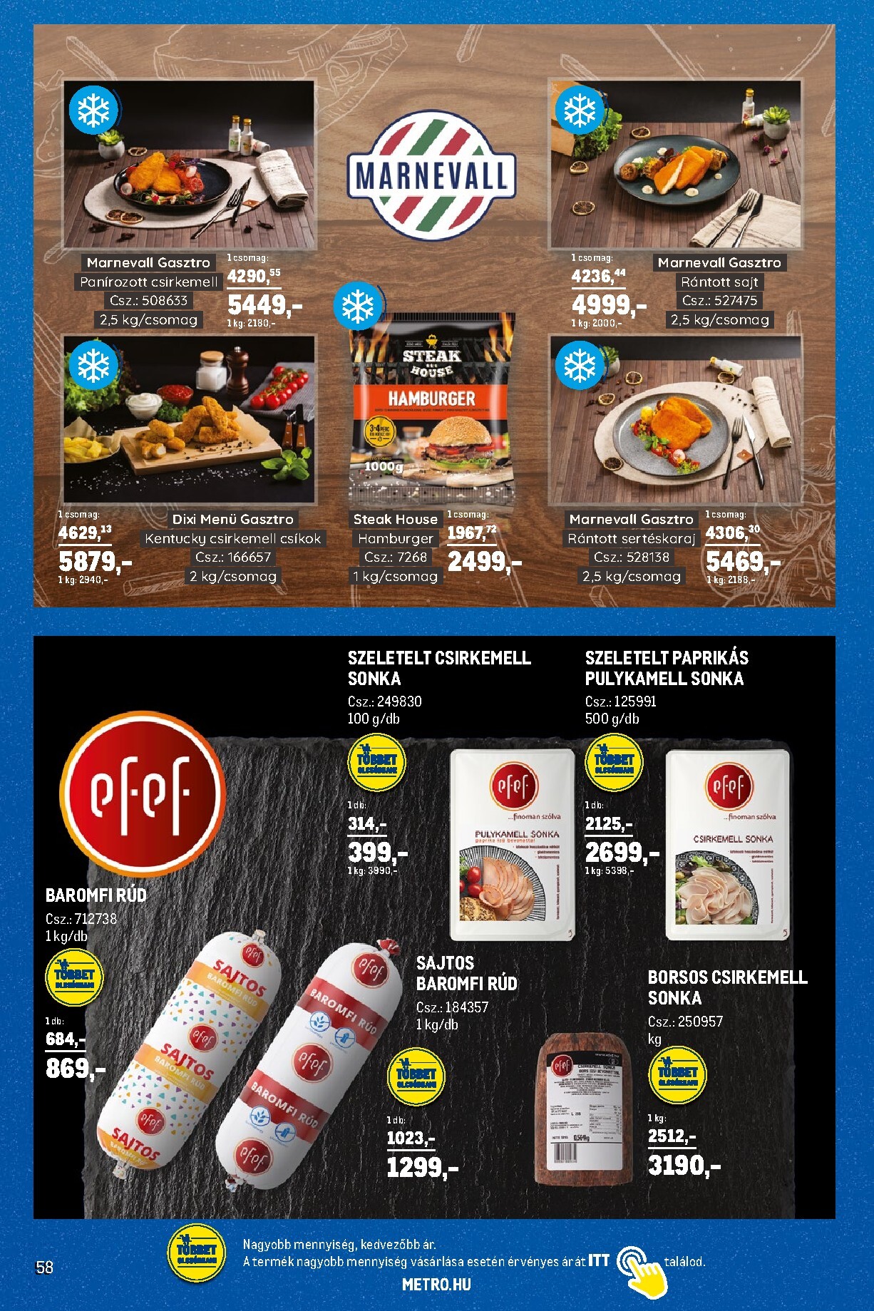 metro - Metro - Sirha magazin akciós újság, érvényes 2026.03.01. - 2026.03.31. - page: 58