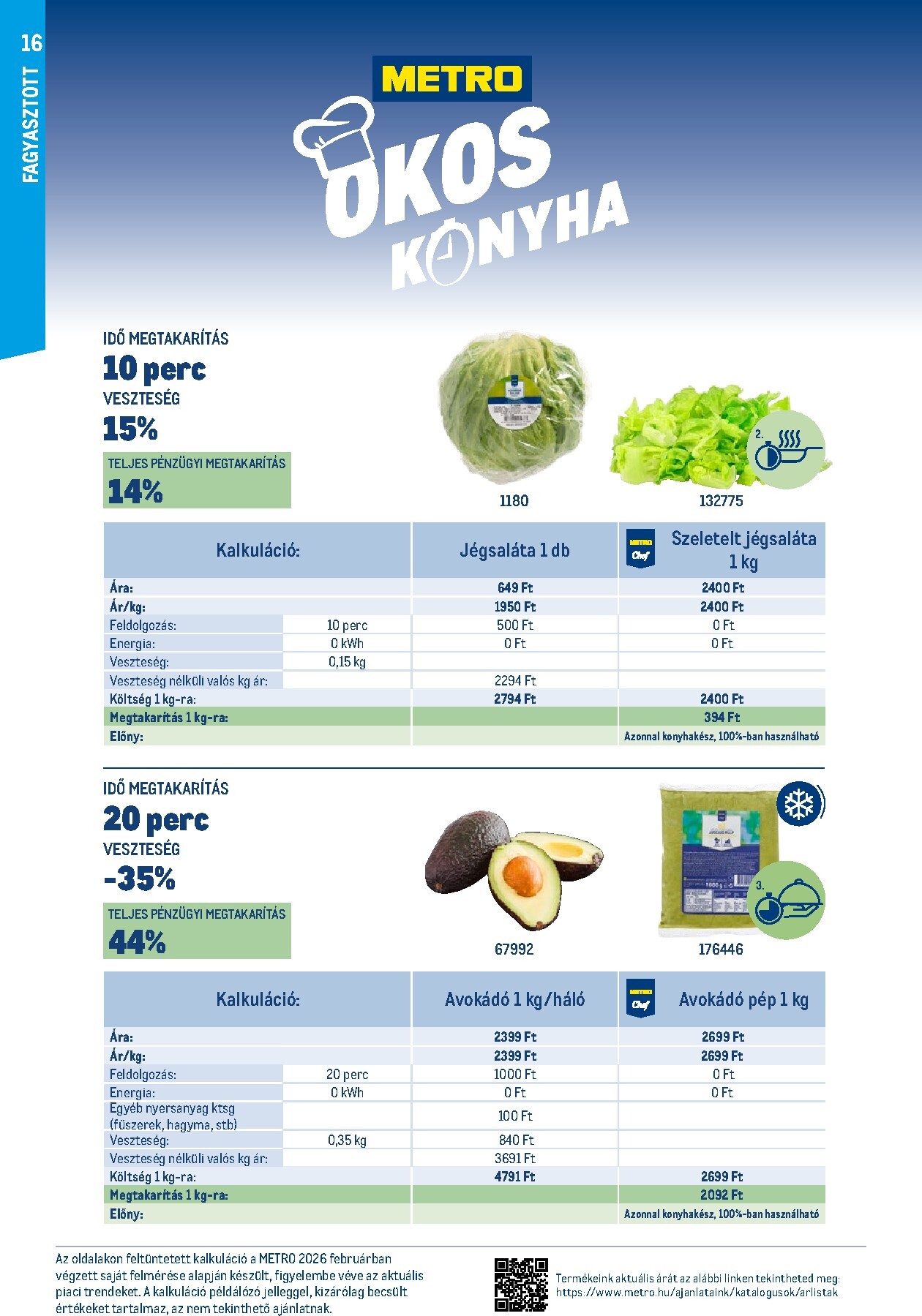 metro - Metro - Okos konyha katalógus akciós újság, érvényes 2026.03.01. - 2026.03.31. - page: 16