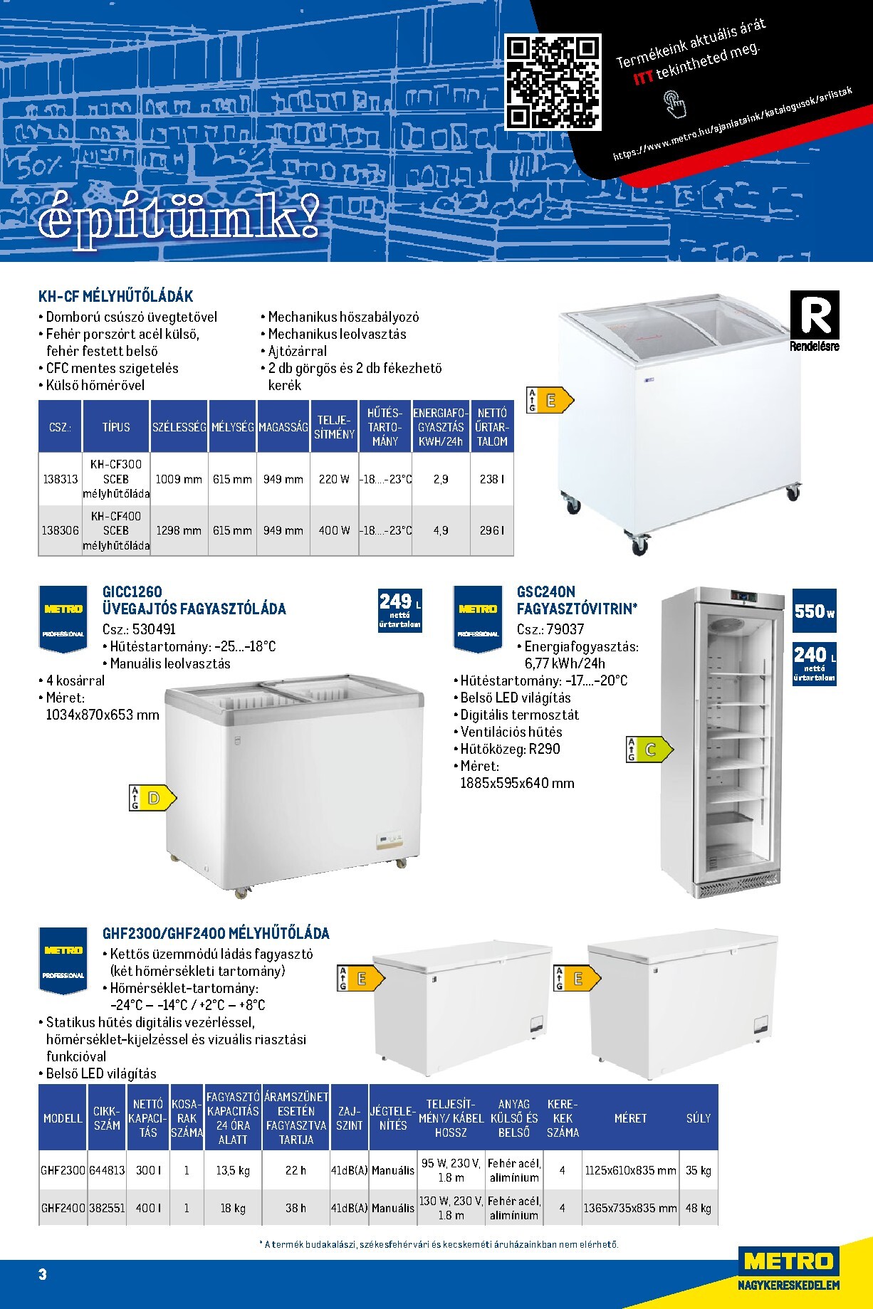 metro - Metro - Üzletet építünk! akciós újság, érvényes 2026.03.01. - 2026.03.31. - page: 3