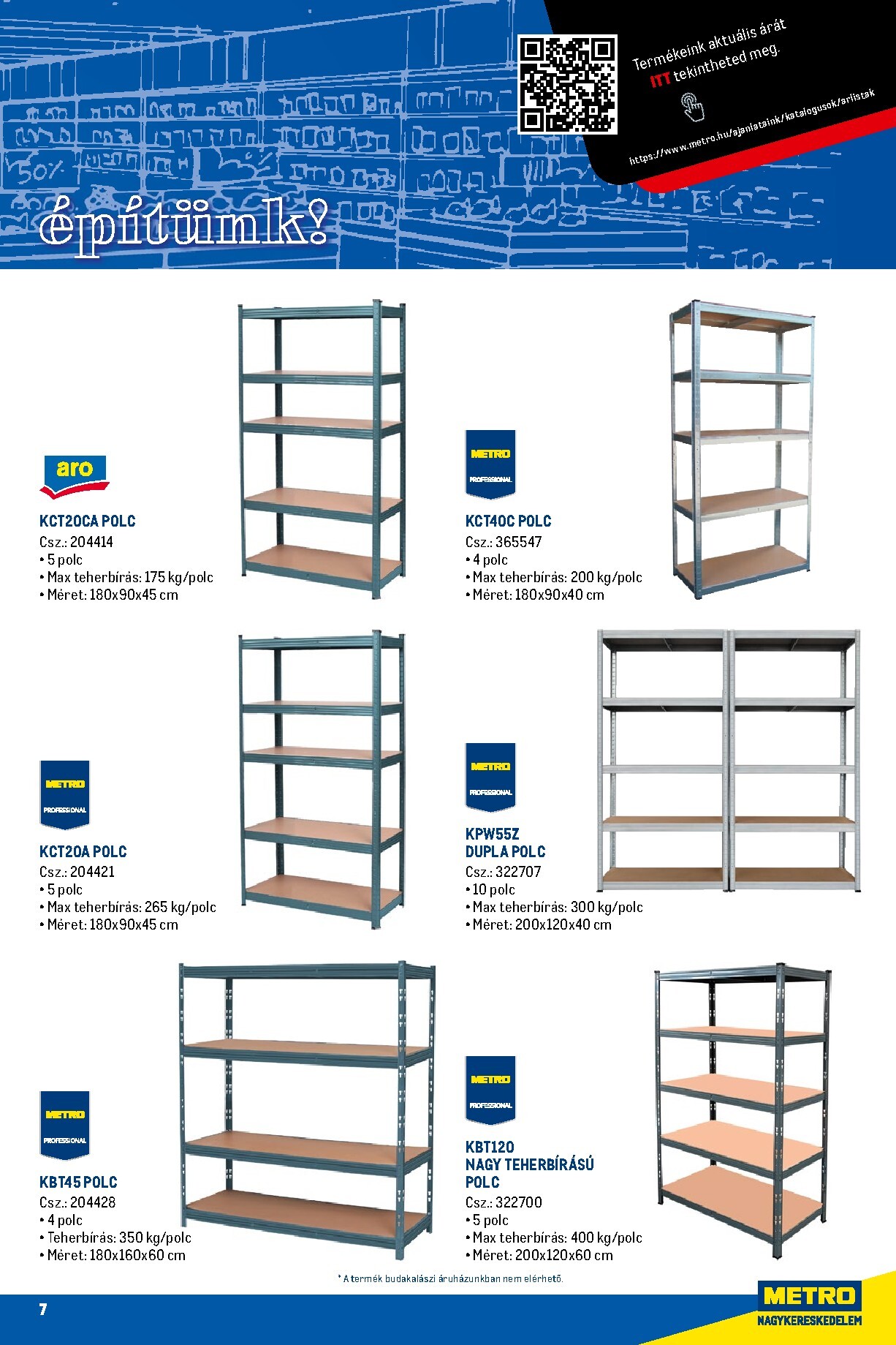 metro - Metro - Üzletet építünk! akciós újság, érvényes 2026.03.01. - 2026.03.31. - page: 7