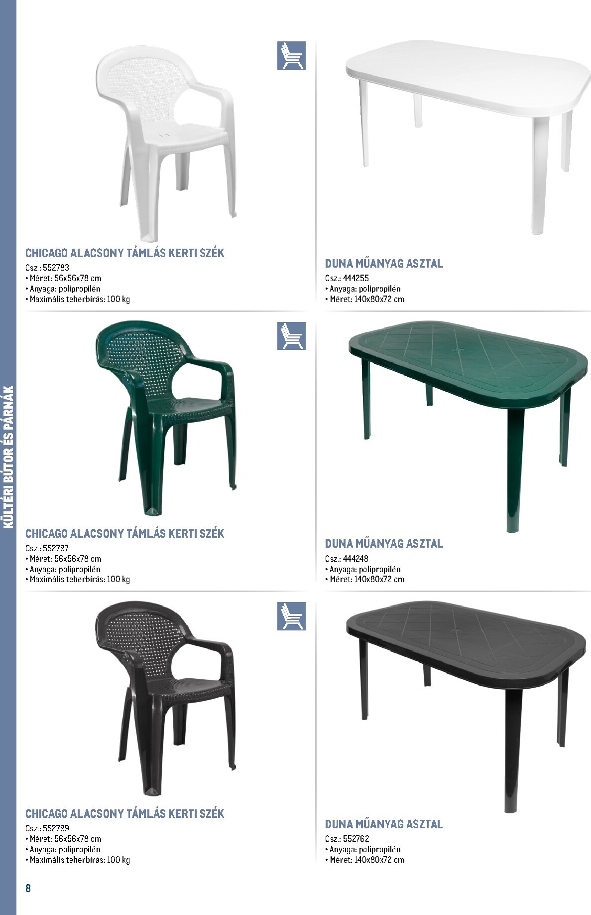 metro - Metro - Szezonális bútorok és kiegészítők akciós újság, érvényes 2026.02.16. - 2026.12.31. - page: 8