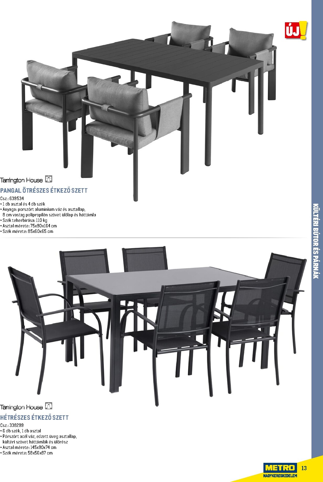 metro - Metro - Szezonális bútorok és kiegészítők akciós újság, érvényes 2026.02.16. - 2026.12.31. - page: 13