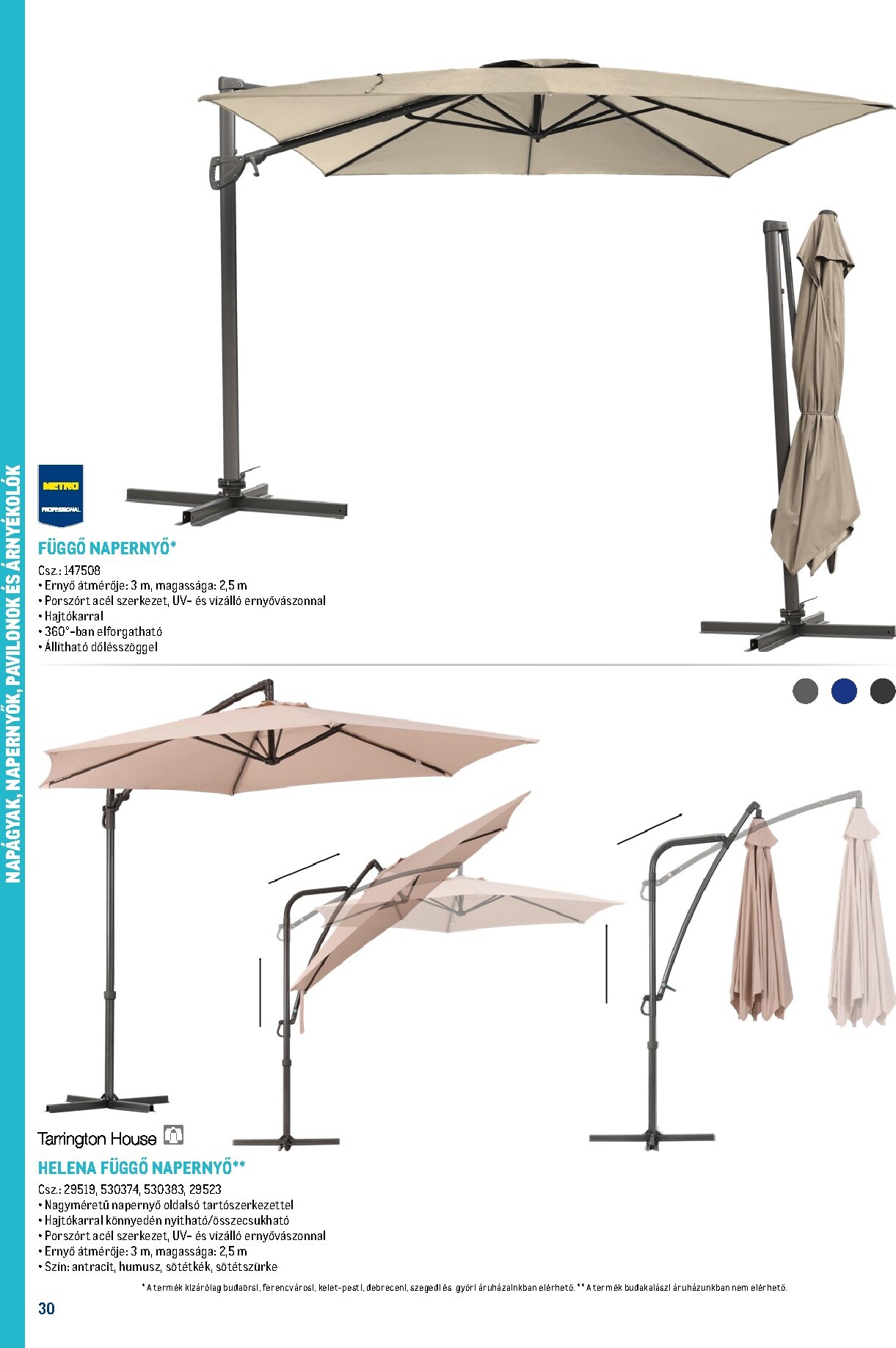 metro - Metro - Szezonális bútorok és kiegészítők akciós újság, érvényes 2026.02.16. - 2026.12.31. - page: 30