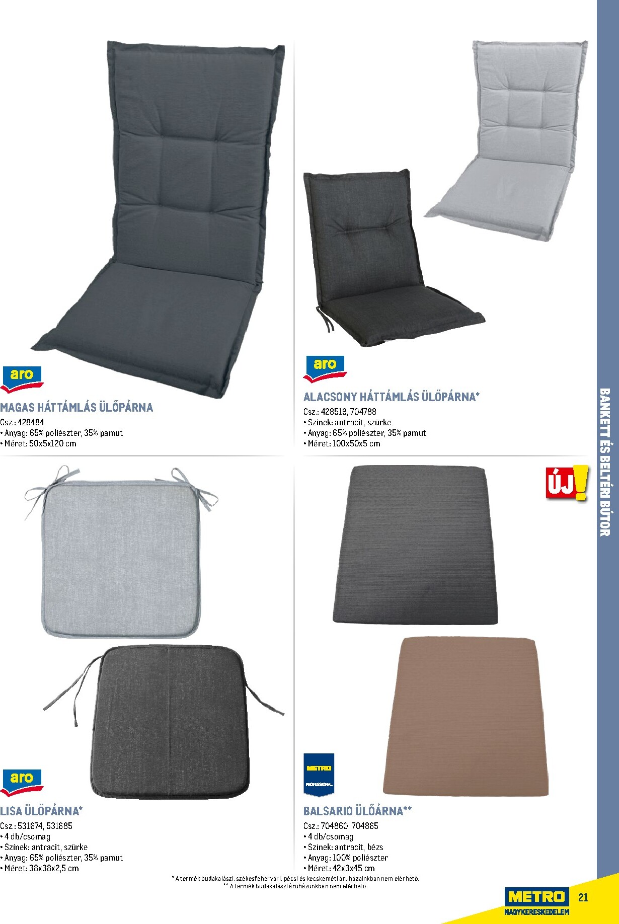 metro - Metro - Szezonális bútorok és kiegészítők akciós újság, érvényes 2026.02.16. - 2026.12.31. - page: 21
