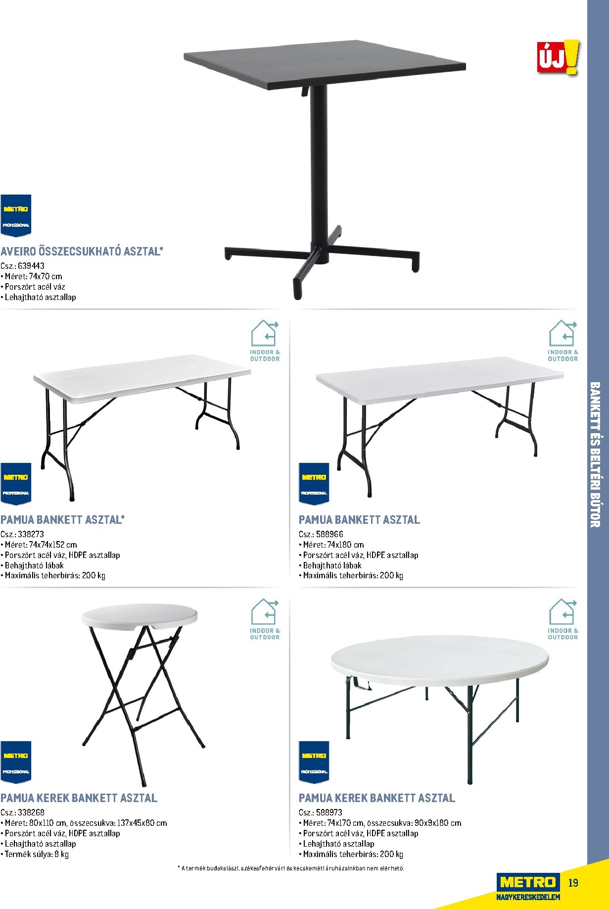 metro - Metro - Szezonális bútorok és kiegészítők akciós újság, érvényes 2026.02.16. - 2026.12.31. - page: 19