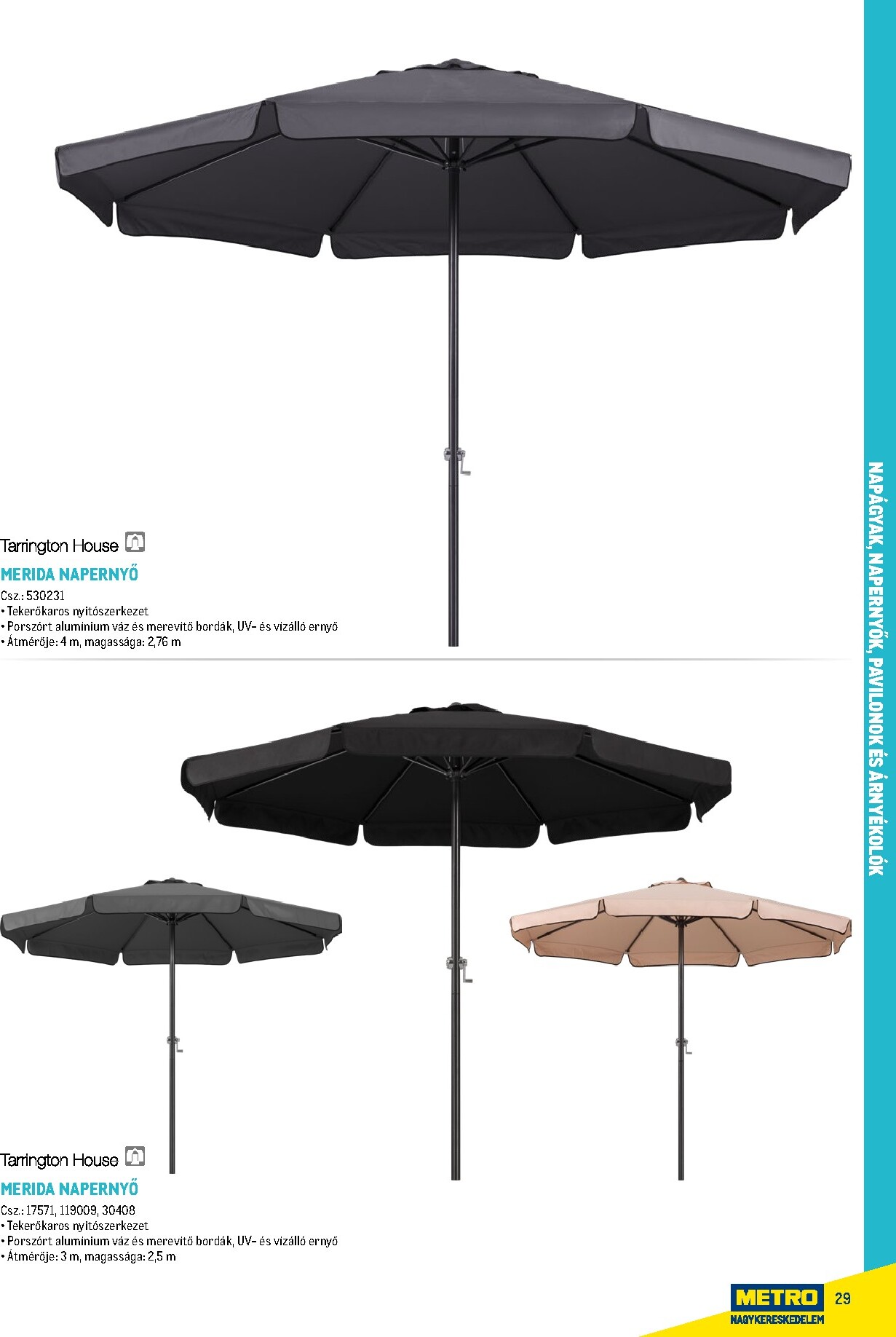 metro - Metro - Szezonális bútorok és kiegészítők akciós újság, érvényes 2026.02.16. - 2026.12.31. - page: 29