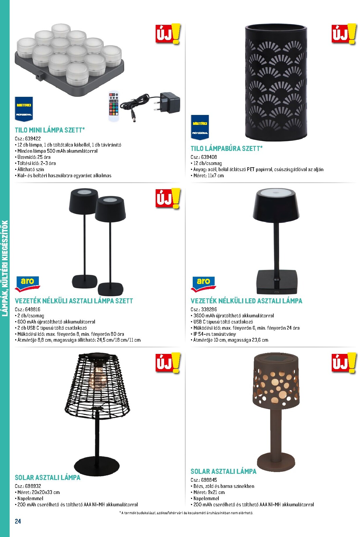 metro - Metro - Szezonális bútorok és kiegészítők akciós újság, érvényes 2026.02.16. - 2026.12.31. - page: 24