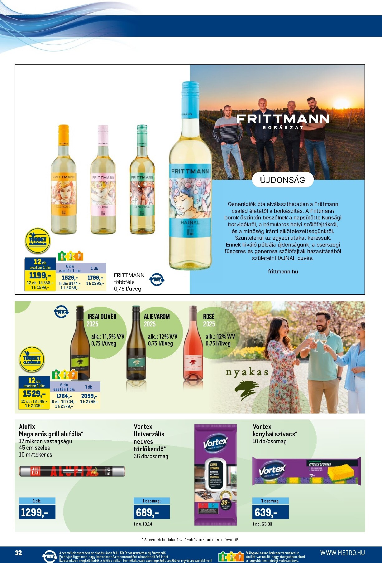 metro - Metro akciós újság, érvényes 2026.03.16. - 2026.04.04. - page: 32