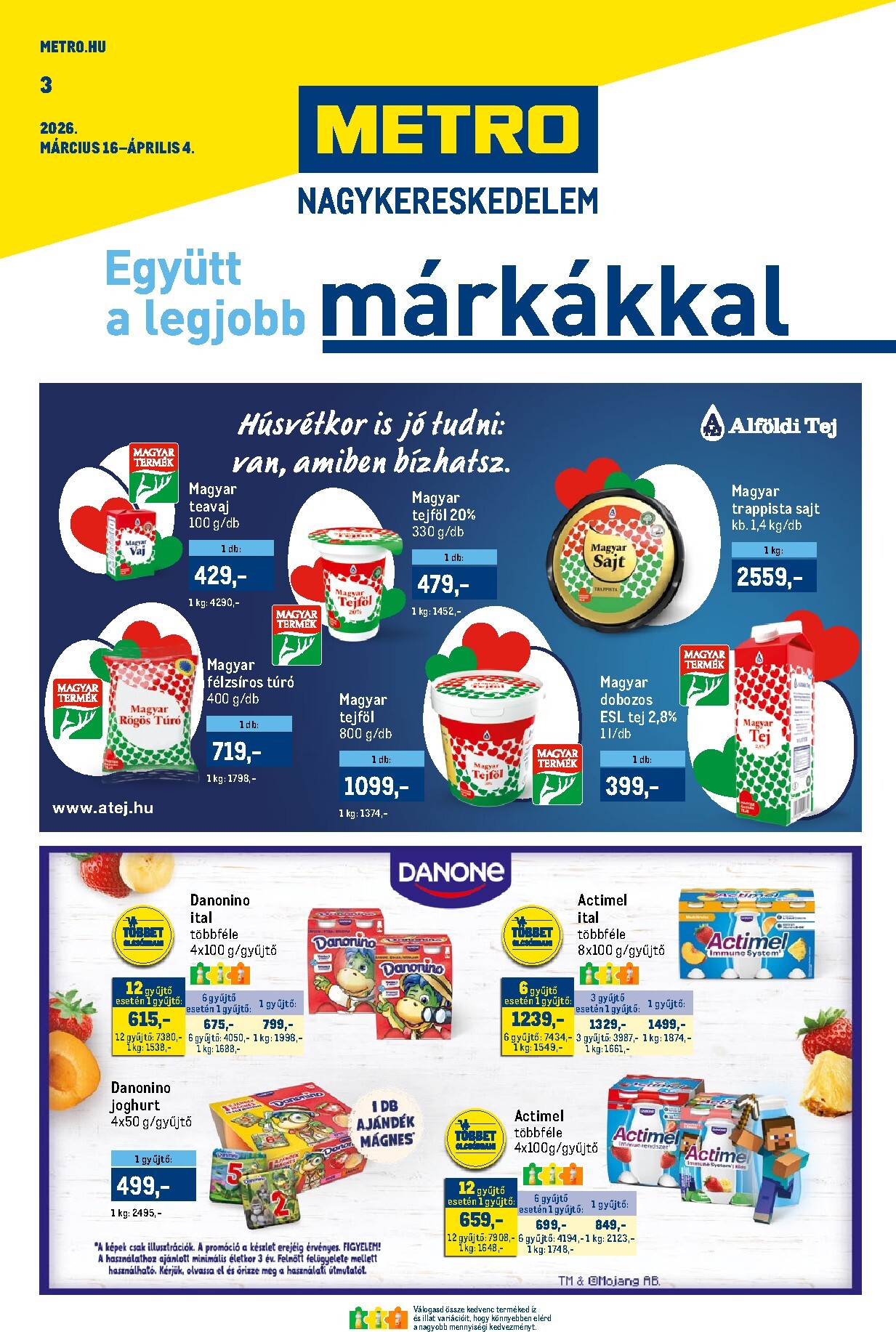 metro - Metro akciós újság, érvényes 2026.03.16. - 2026.04.04. - page: 1