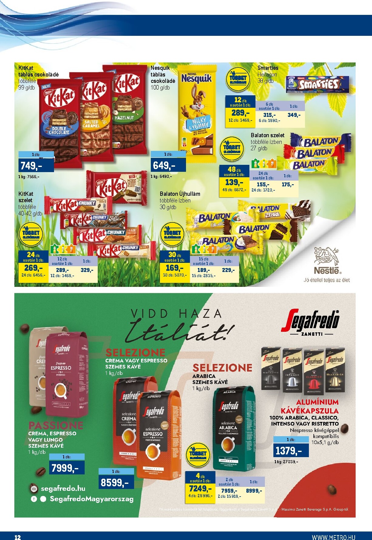 metro - Metro akciós újság, érvényes 2026.03.16. - 2026.04.04. - page: 12
