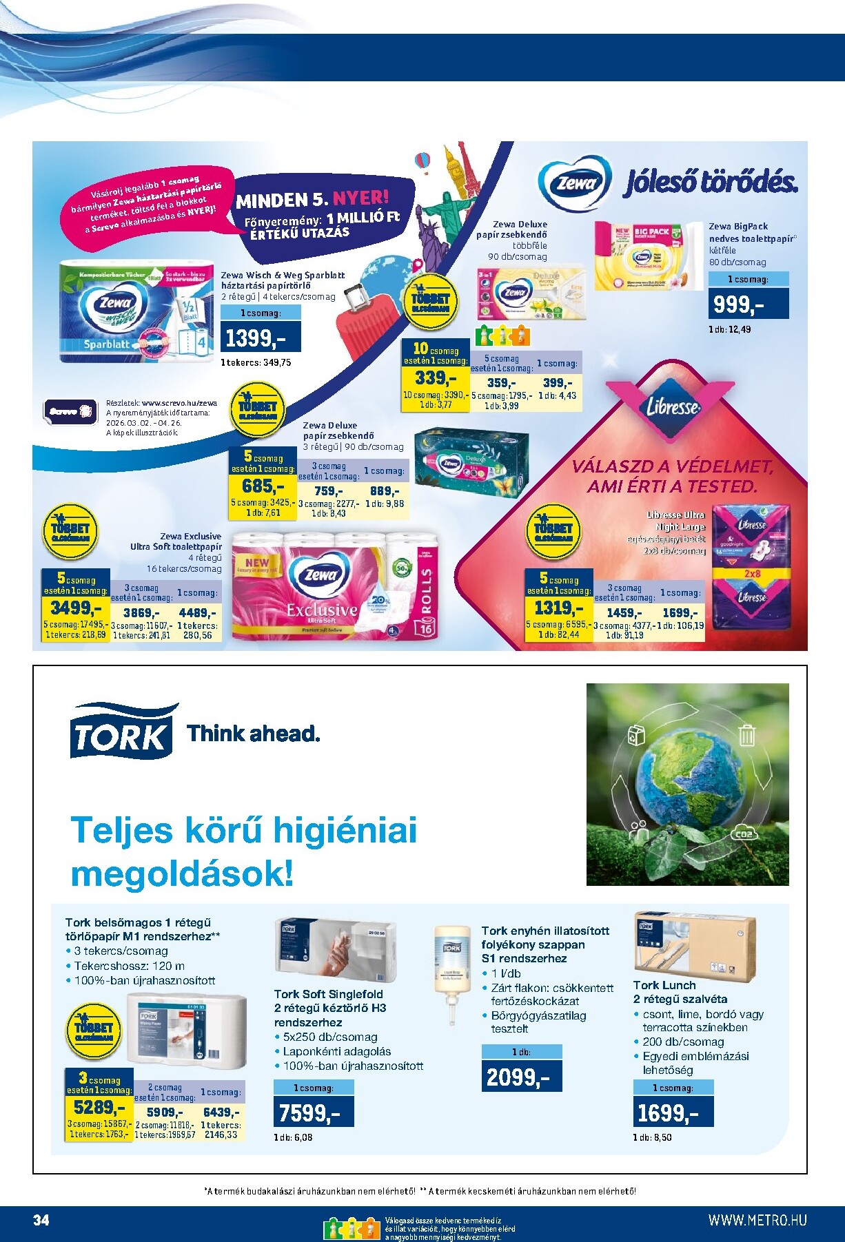 metro - Metro akciós újság, érvényes 2026.03.16. - 2026.04.04. - page: 34