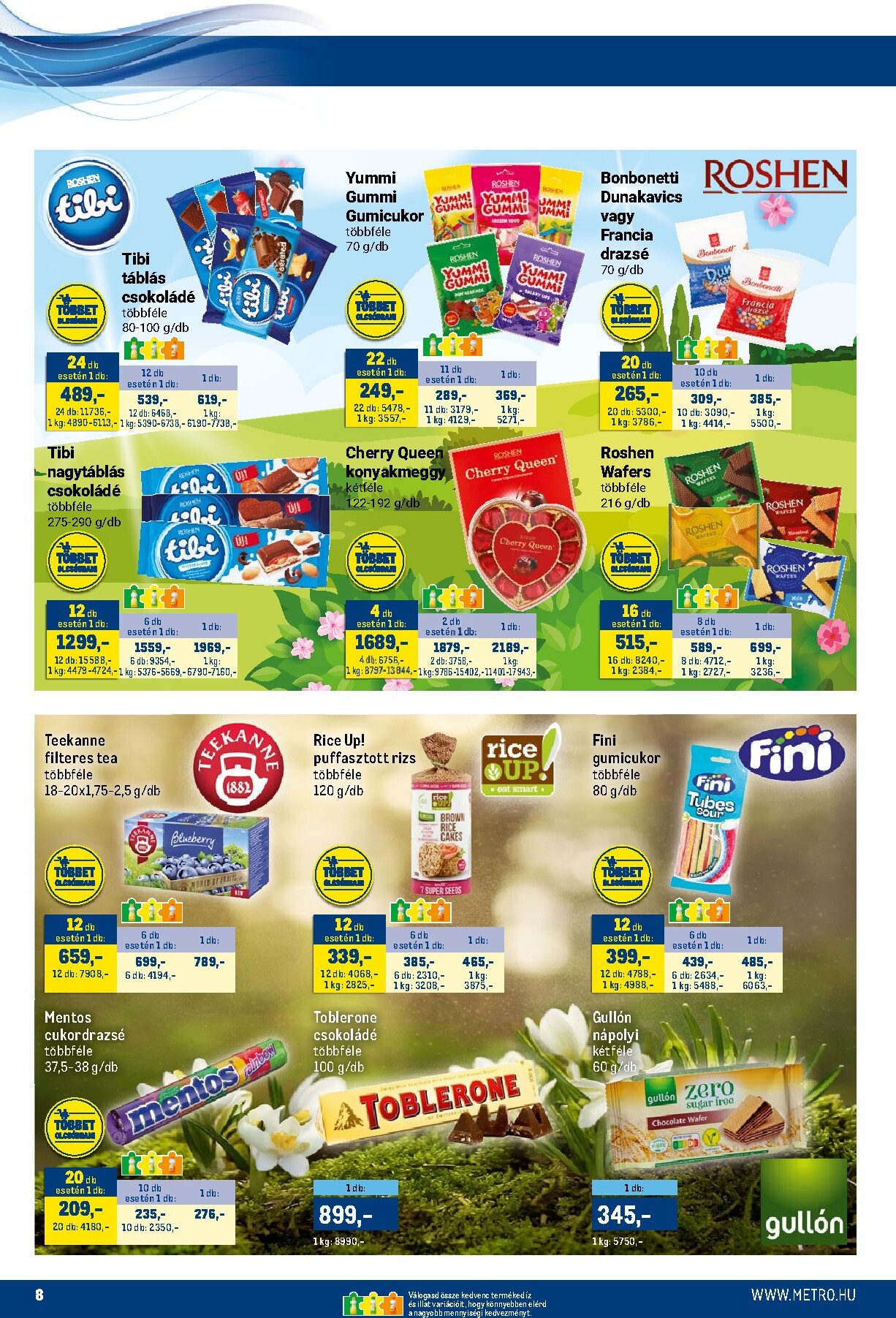 metro - Metro akciós újság, érvényes 2026.03.16. - 2026.04.04. - page: 8