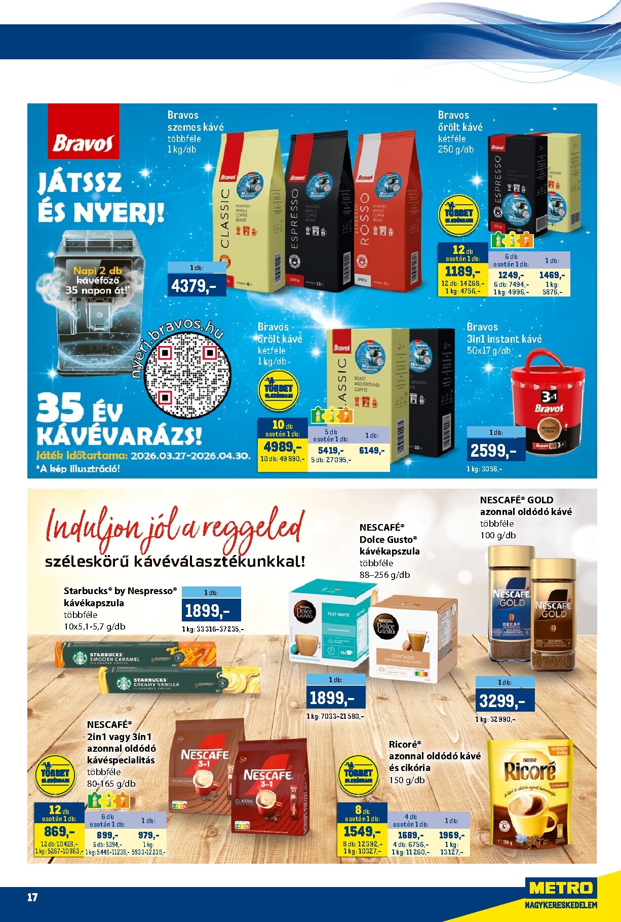 metro - Metro akciós újság, érvényes 2026.03.16. - 2026.04.04. - page: 17