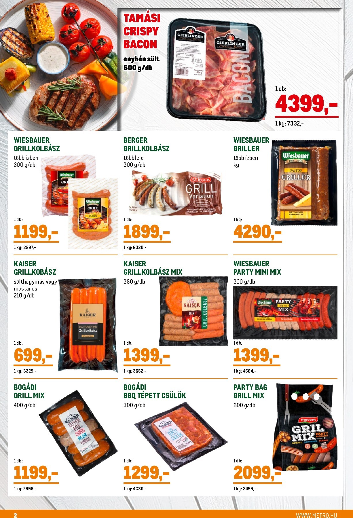metro - Metro - Grillszezon katalógus akciós újság, érvényes 2026.04.07. - 2026.04.30. - page: 2