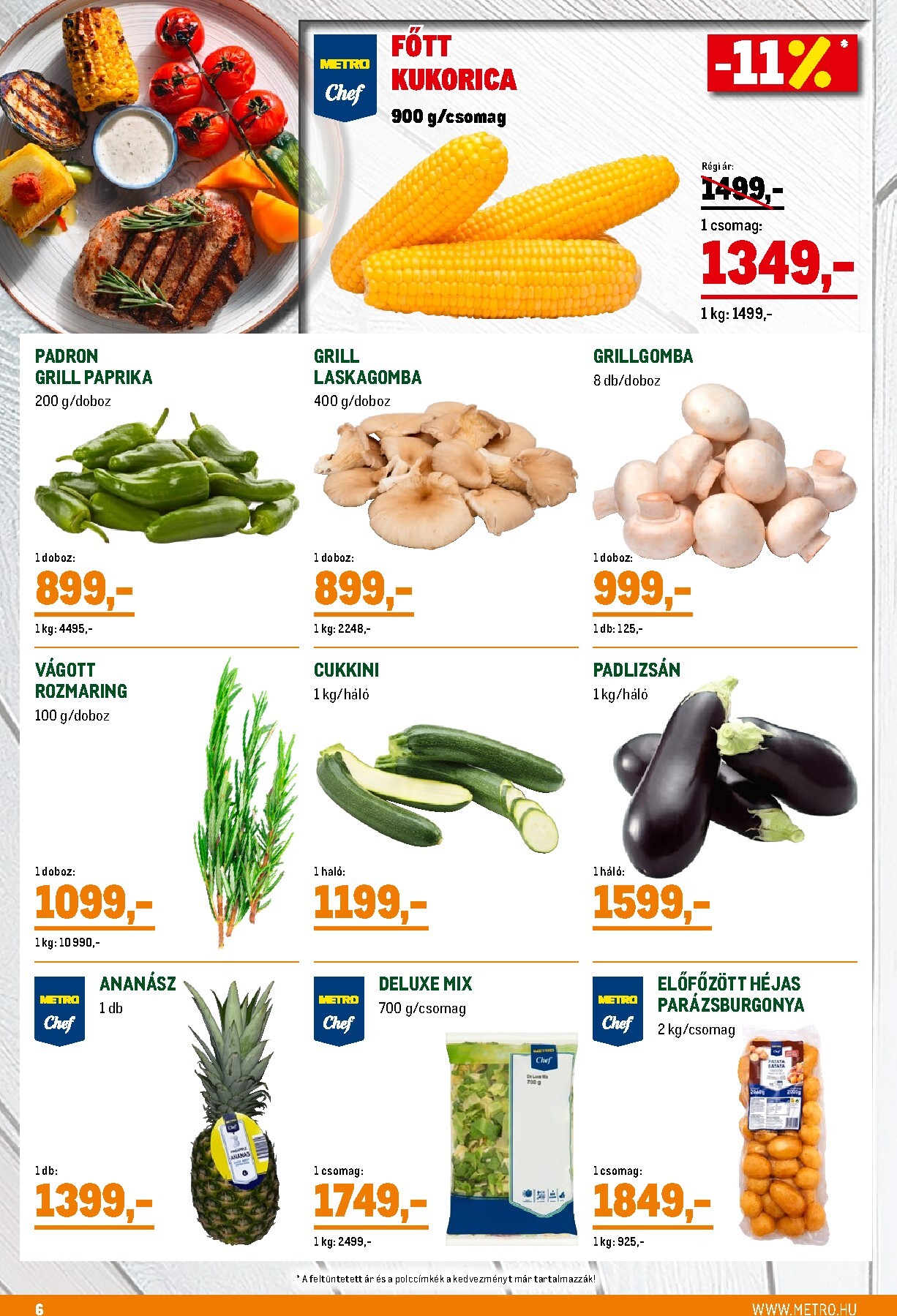 metro - Metro - Grillszezon katalógus akciós újság, érvényes 2026.04.07. - 2026.04.30. - page: 6