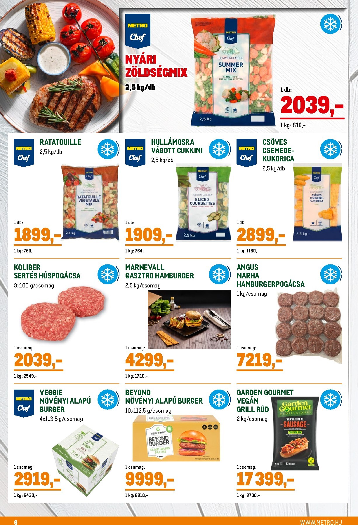 metro - Metro - Grillszezon katalógus akciós újság, érvényes 2026.04.07. - 2026.04.30. - page: 8
