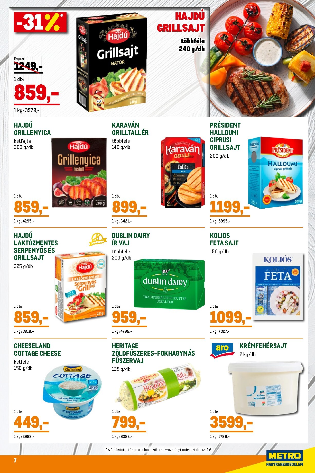 metro - Metro - Grillszezon katalógus akciós újság, érvényes 2026.04.07. - 2026.04.30. - page: 7