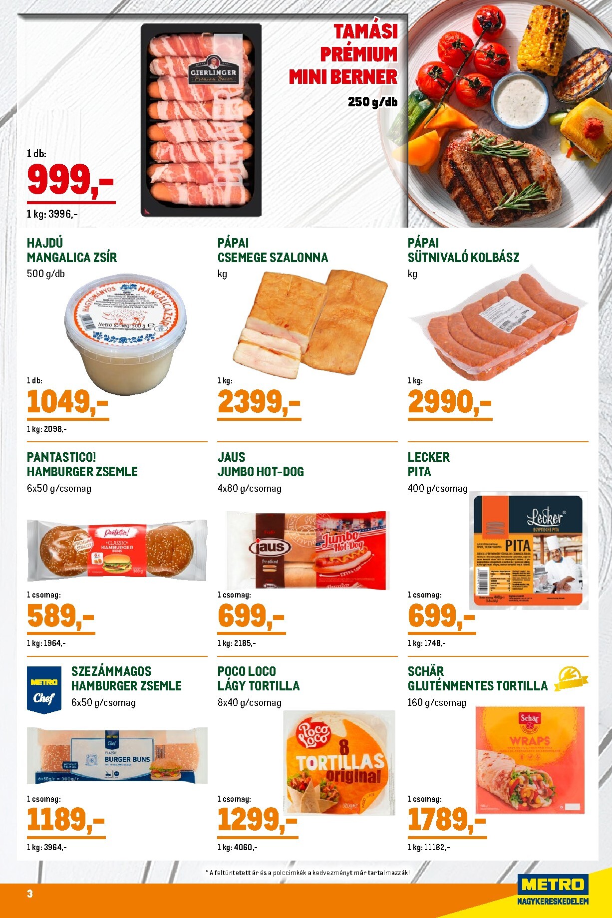 metro - Metro - Grillszezon katalógus akciós újság, érvényes 2026.04.07. - 2026.04.30. - page: 3