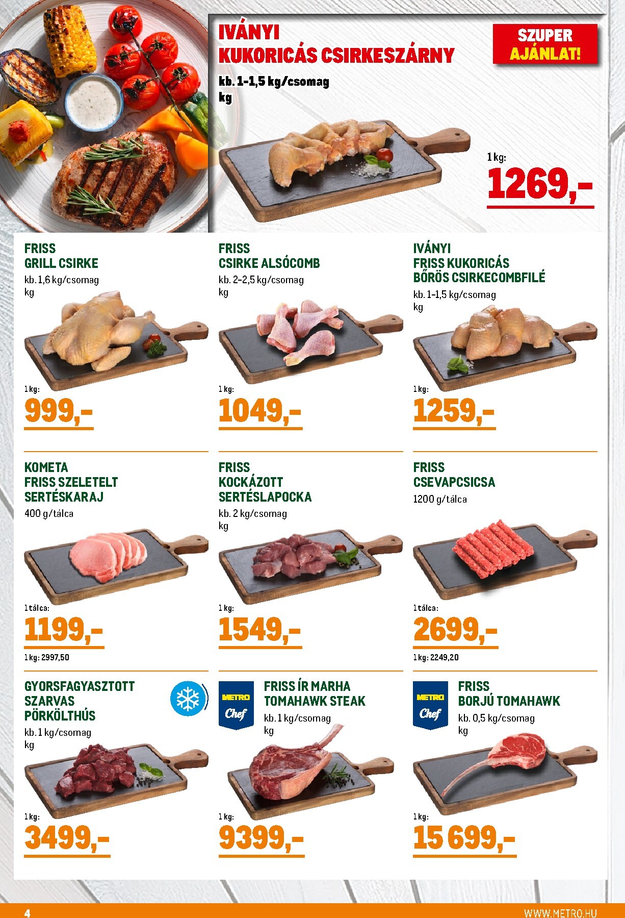 metro - Metro - Grillszezon katalógus akciós újság, érvényes 2026.04.07. - 2026.04.30. - page: 4