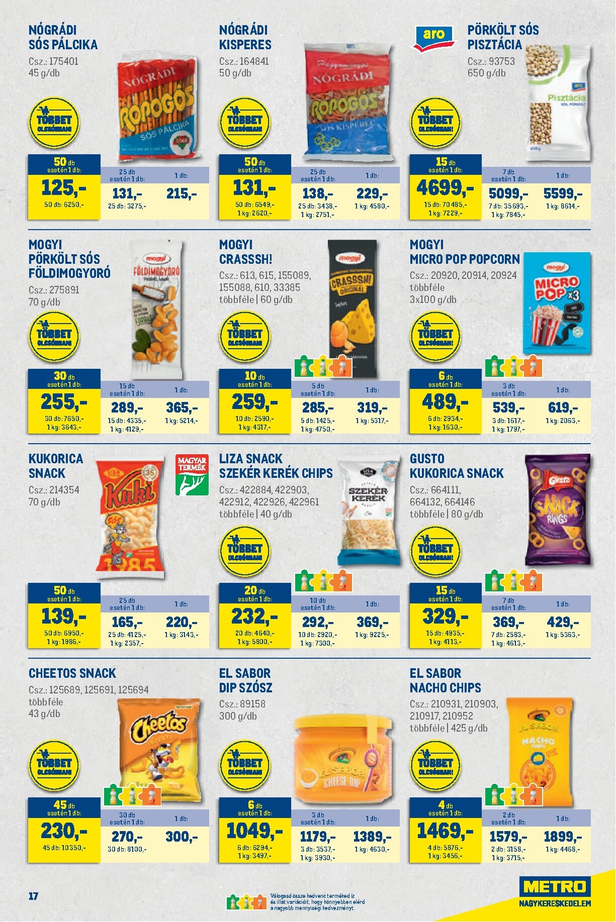 metro - Aktuális Metro - Nagy Ajánlatok Kiskereskedőknek! szórólap érvényes keddtől 2026.04.07.-től csütörtöktől 2026.04.30.-ig - page: 17
