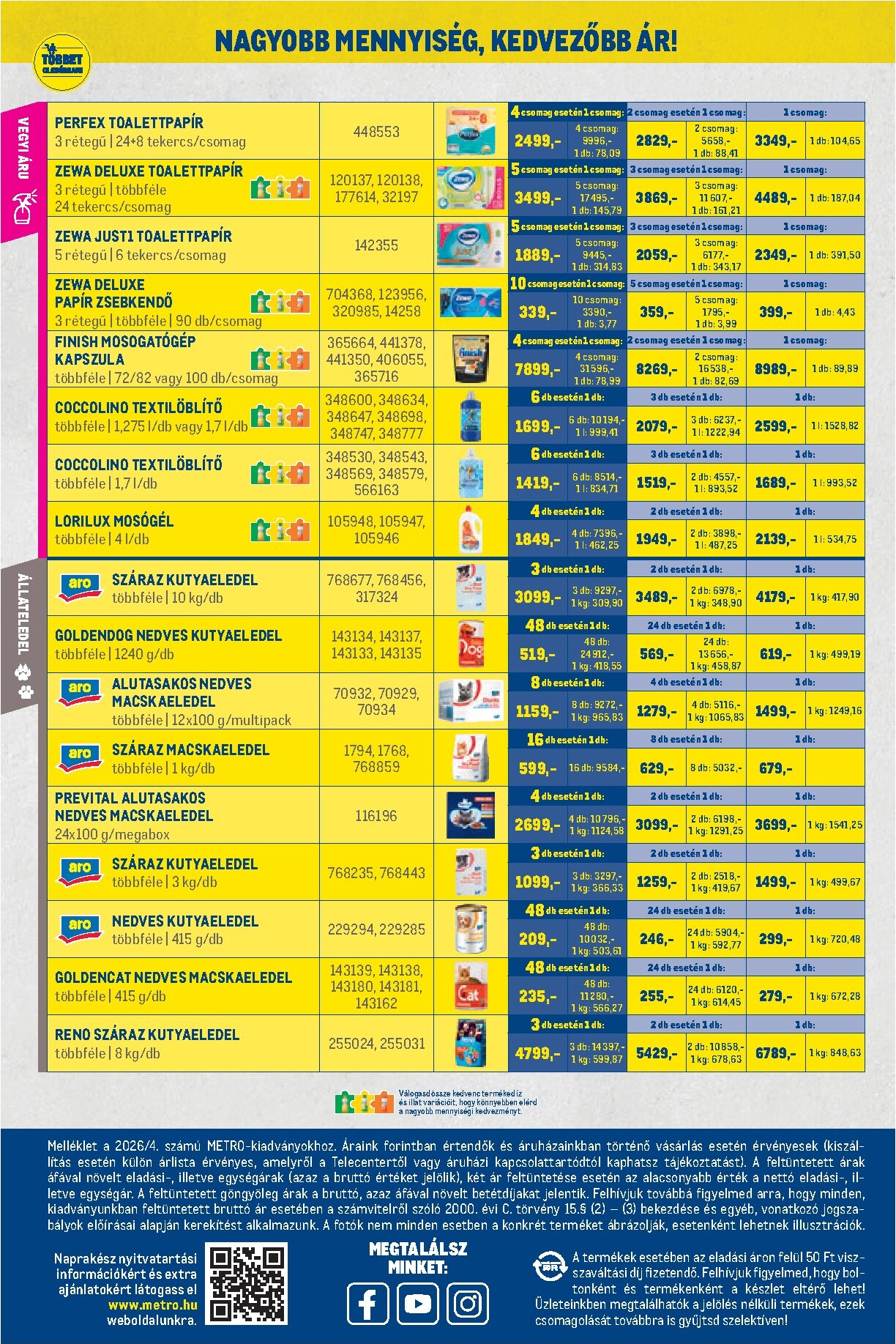 metro - Aktuális Metro - Nagy Ajánlatok Kiskereskedőknek! szórólap érvényes keddtől 2026.04.07.-től csütörtöktől 2026.04.30.-ig - page: 24