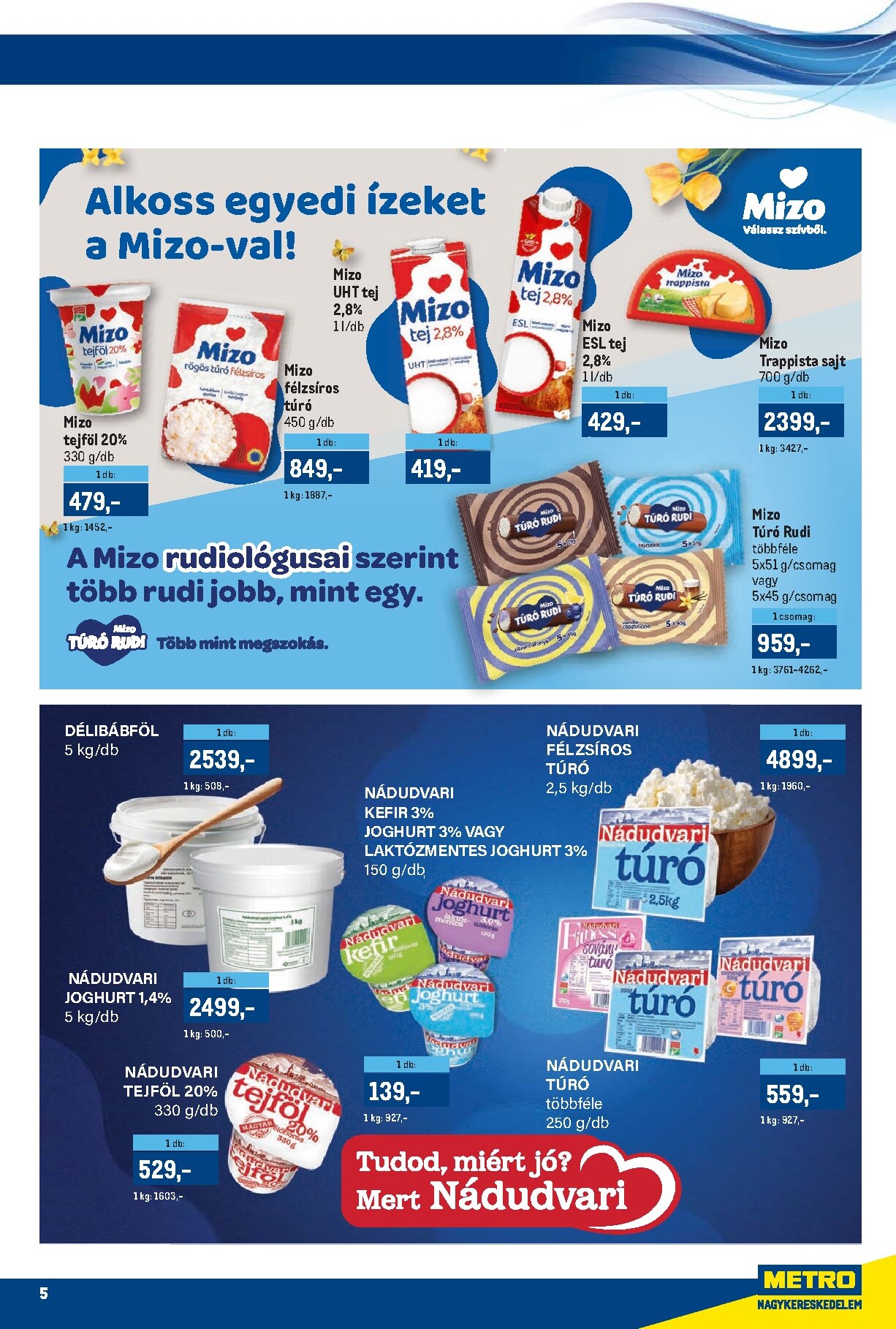 metro - Aktuális Metro - Márkák katalógus szórólap érvényes csütörtöktől 2026.04.16.-től csütörtöktől 2026.04.30.-ig - page: 5