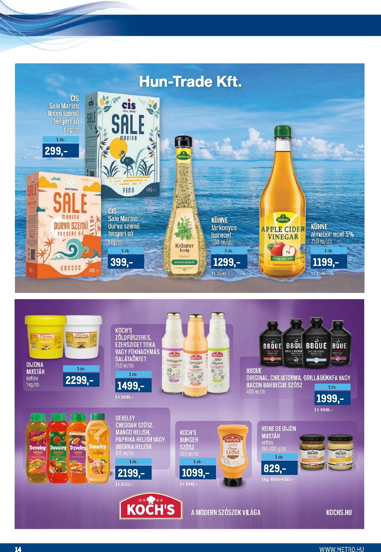 metro - Aktuális Metro - Márkák katalógus szórólap érvényes csütörtöktől 2026.04.16.-től csütörtöktől 2026.04.30.-ig - page: 14