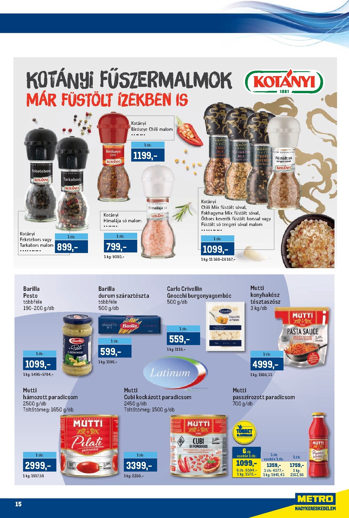 metro - Aktuális Metro - Márkák katalógus szórólap érvényes csütörtöktől 2026.04.16.-től csütörtöktől 2026.04.30.-ig - page: 15