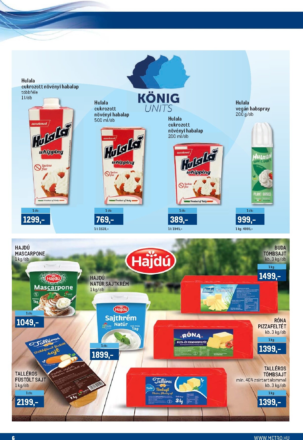 metro - Aktuális Metro - Márkák katalógus szórólap érvényes csütörtöktől 2026.04.16.-től csütörtöktől 2026.04.30.-ig - page: 6
