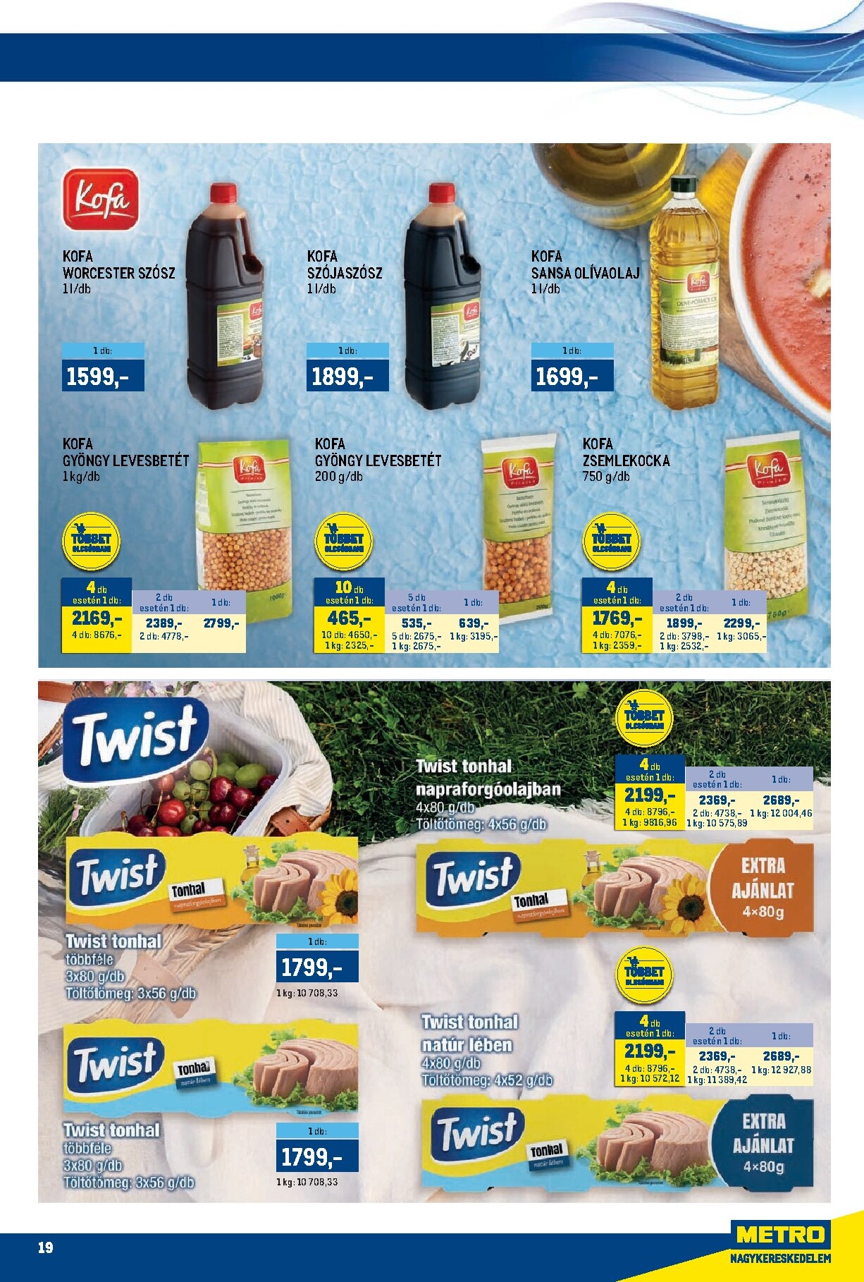 metro - Aktuális Metro - Márkák katalógus szórólap érvényes csütörtöktől 2026.04.16.-től csütörtöktől 2026.04.30.-ig - page: 19