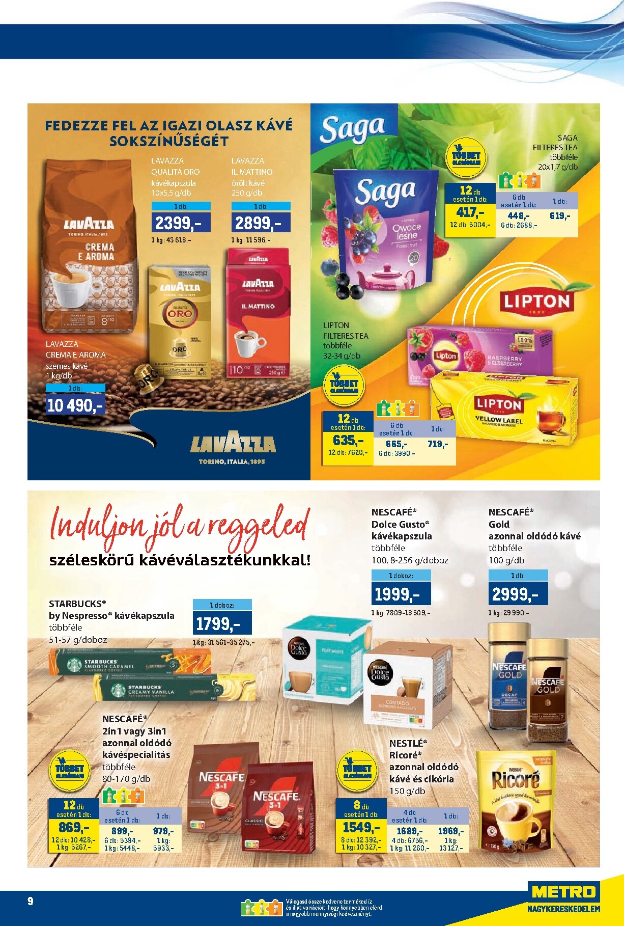 metro - Aktuális Metro - Márkák katalógus szórólap érvényes csütörtöktől 2026.04.16.-től csütörtöktől 2026.04.30.-ig - page: 9