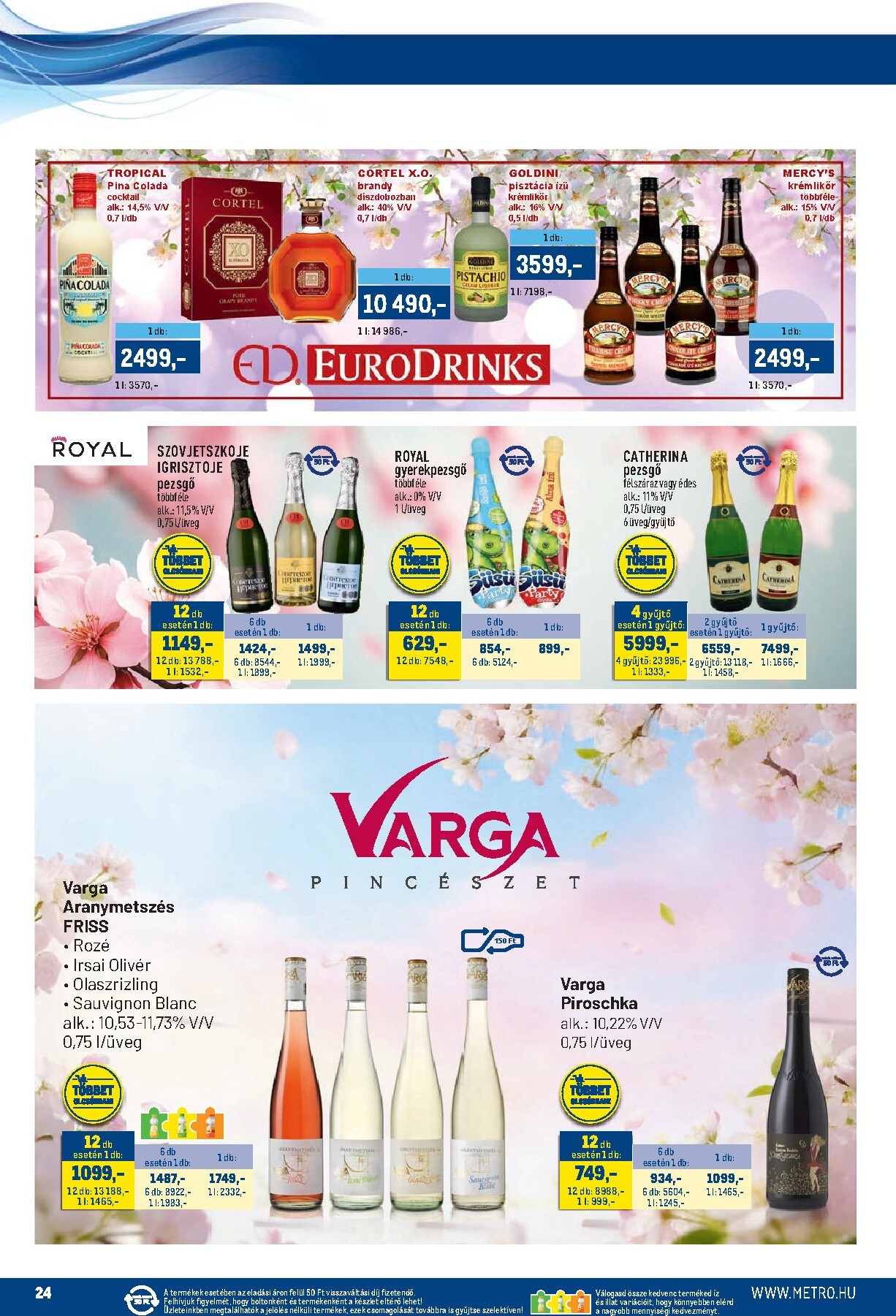 metro - Aktuális Metro - Márkák katalógus szórólap érvényes csütörtöktől 2026.04.16.-től csütörtöktől 2026.04.30.-ig - page: 24