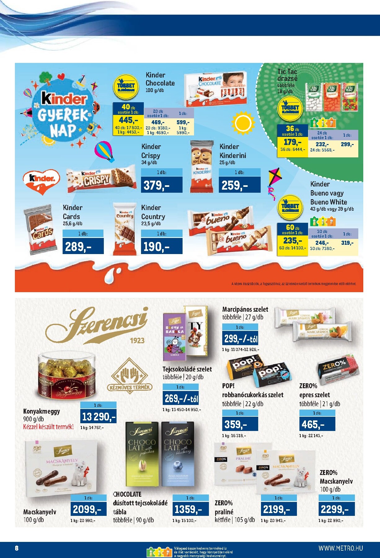 metro - Aktuális Metro - Márkák katalógus szórólap érvényes csütörtöktől 2026.04.16.-től csütörtöktől 2026.04.30.-ig - page: 8
