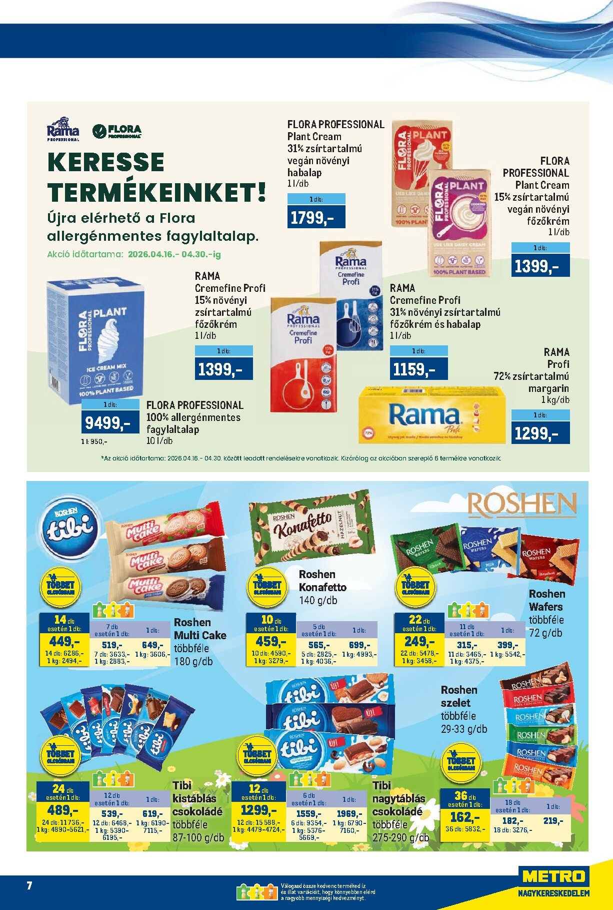 metro - Aktuális Metro - Márkák katalógus szórólap érvényes csütörtöktől 2026.04.16.-től csütörtöktől 2026.04.30.-ig - page: 7