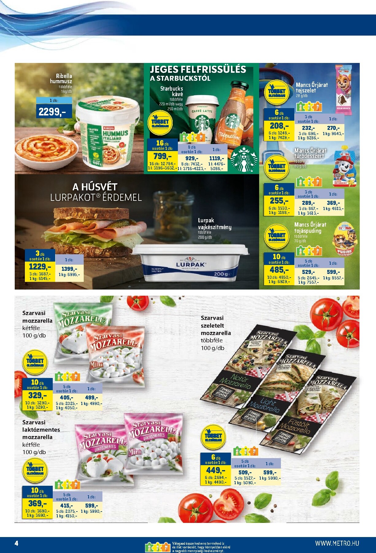 metro - Aktuális Metro - Márkák katalógus szórólap érvényes csütörtöktől 2026.04.16.-től csütörtöktől 2026.04.30.-ig - page: 4