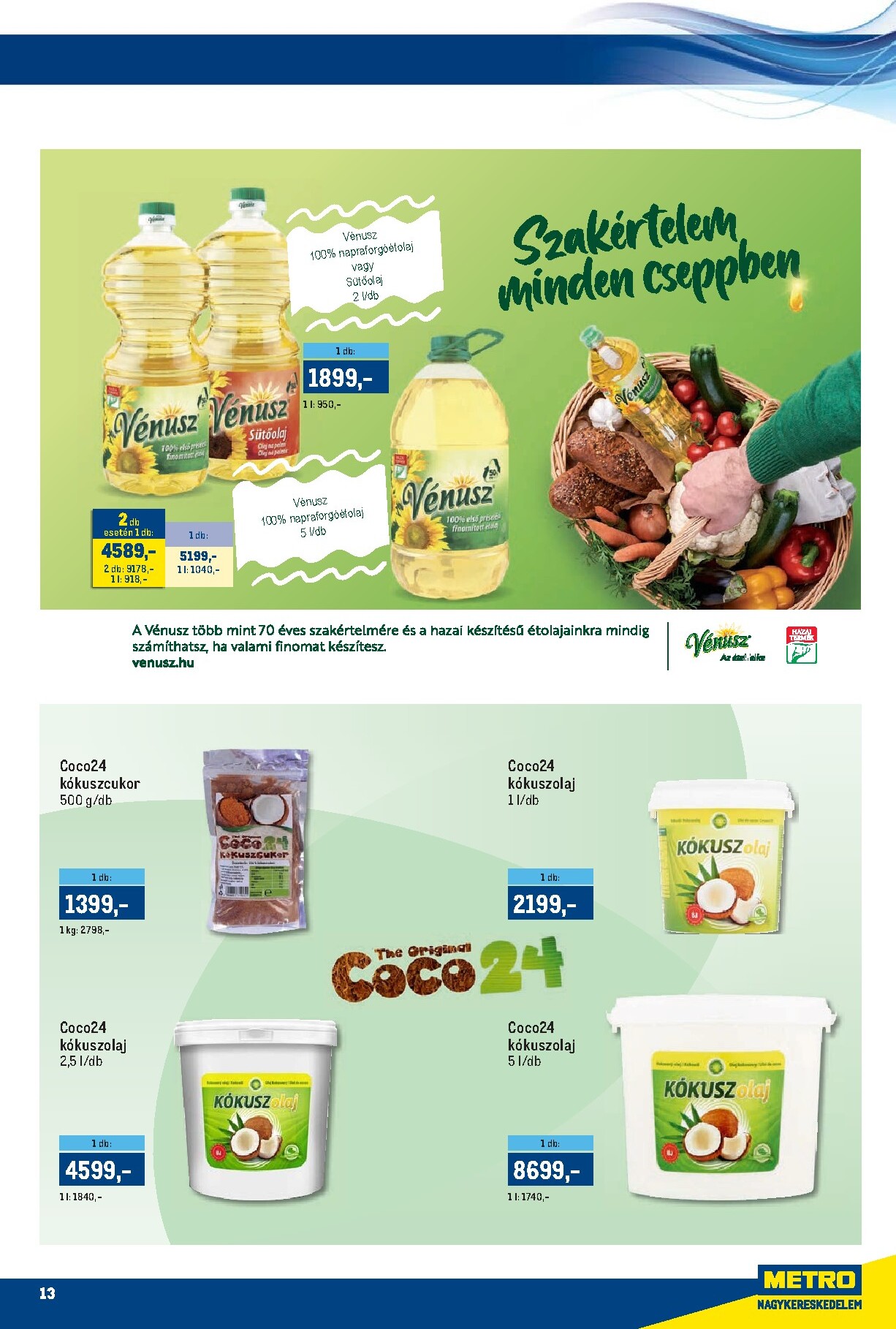 metro - Aktuális Metro - Márkák katalógus szórólap érvényes csütörtöktől 2026.04.16.-től csütörtöktől 2026.04.30.-ig - page: 13